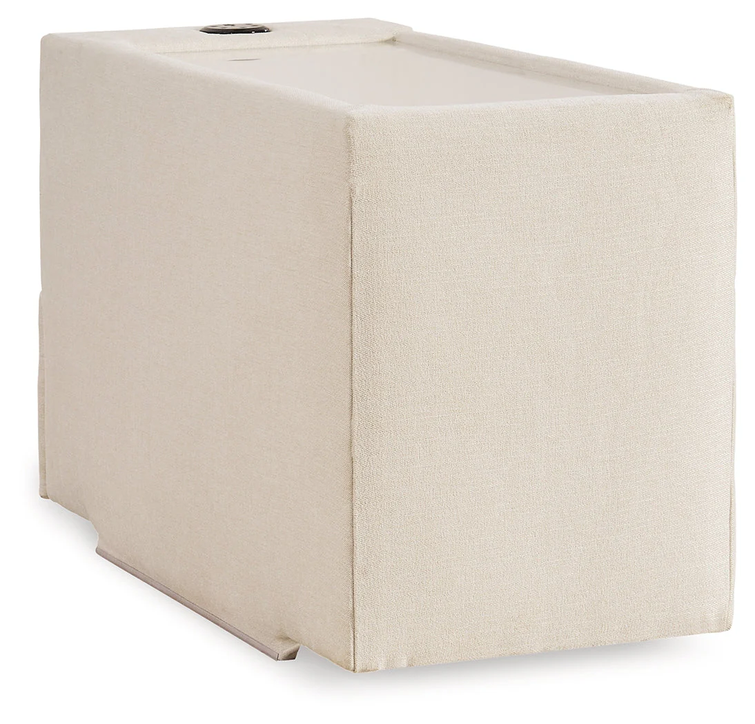Modmax Oyster 4-Piece Sectional with Ottoman - Image 9