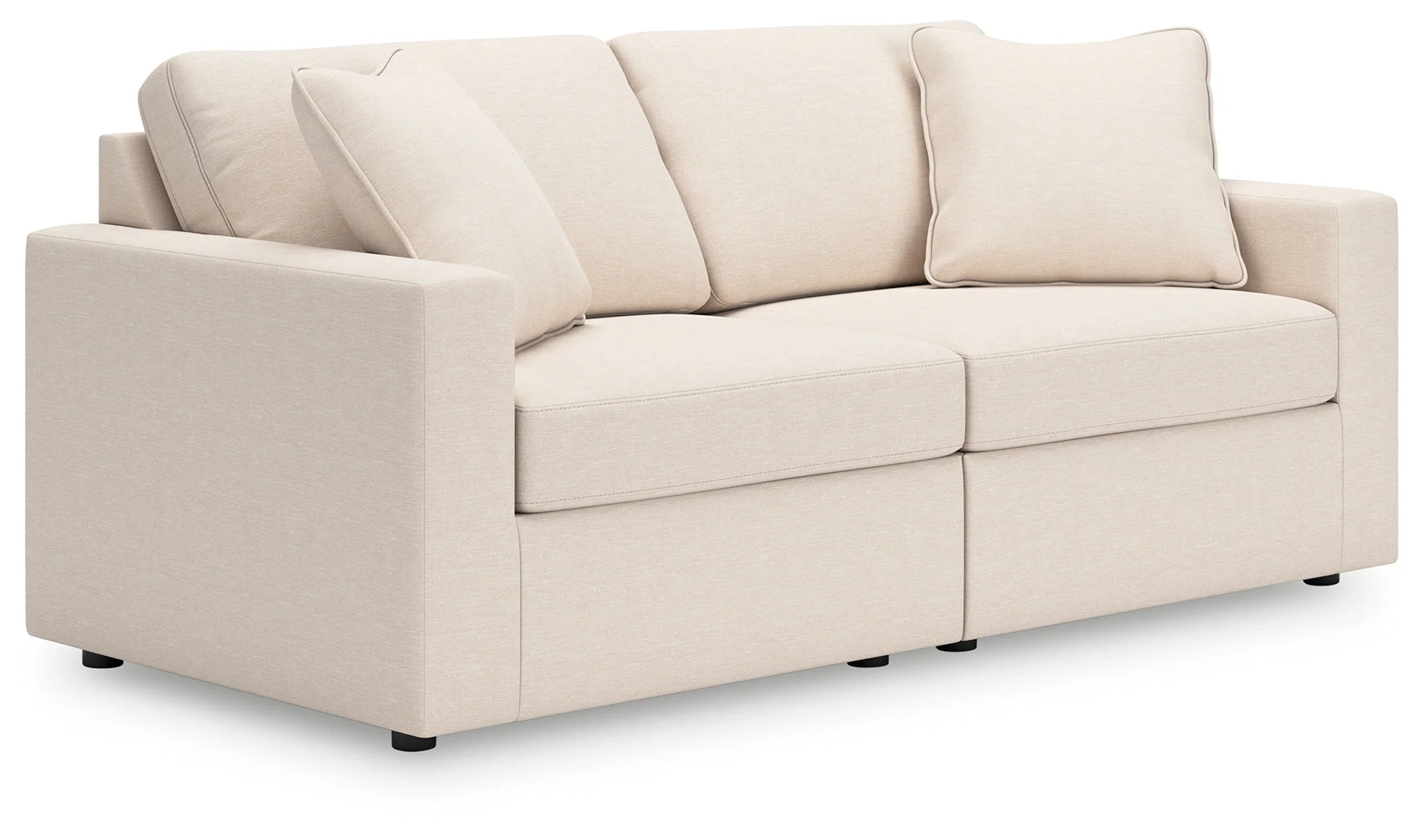 Modmax Oyster Sofa, Loveseat and Recliner - Image 4