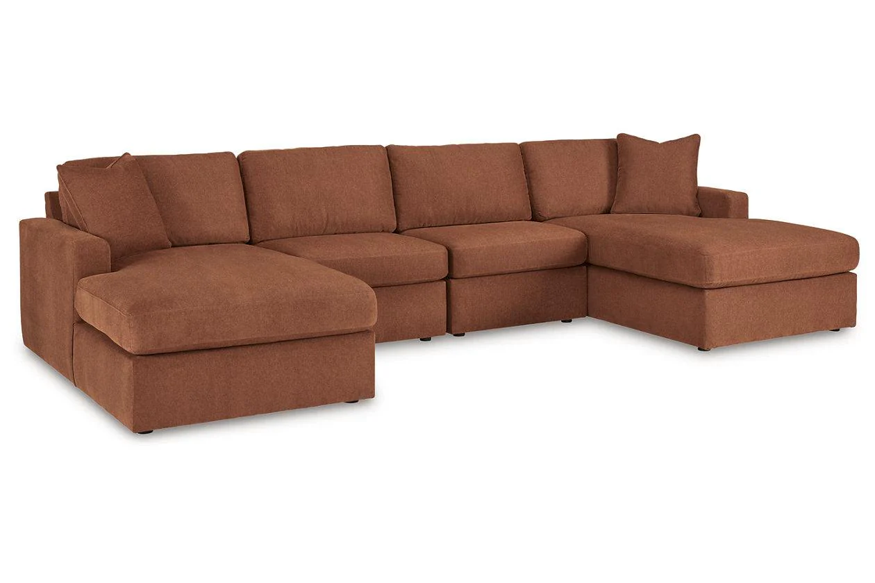 Modmax Spice 4-Piece Sectional with Chaise - Image 4