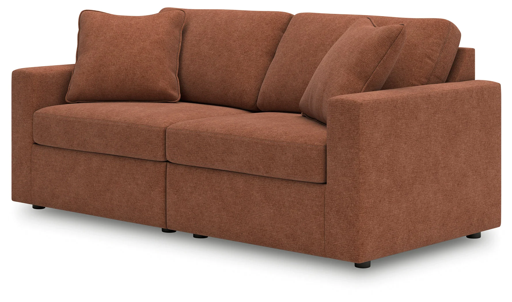 Modmax Spice Sofa and Loveseat with with Storage Console - Image 3