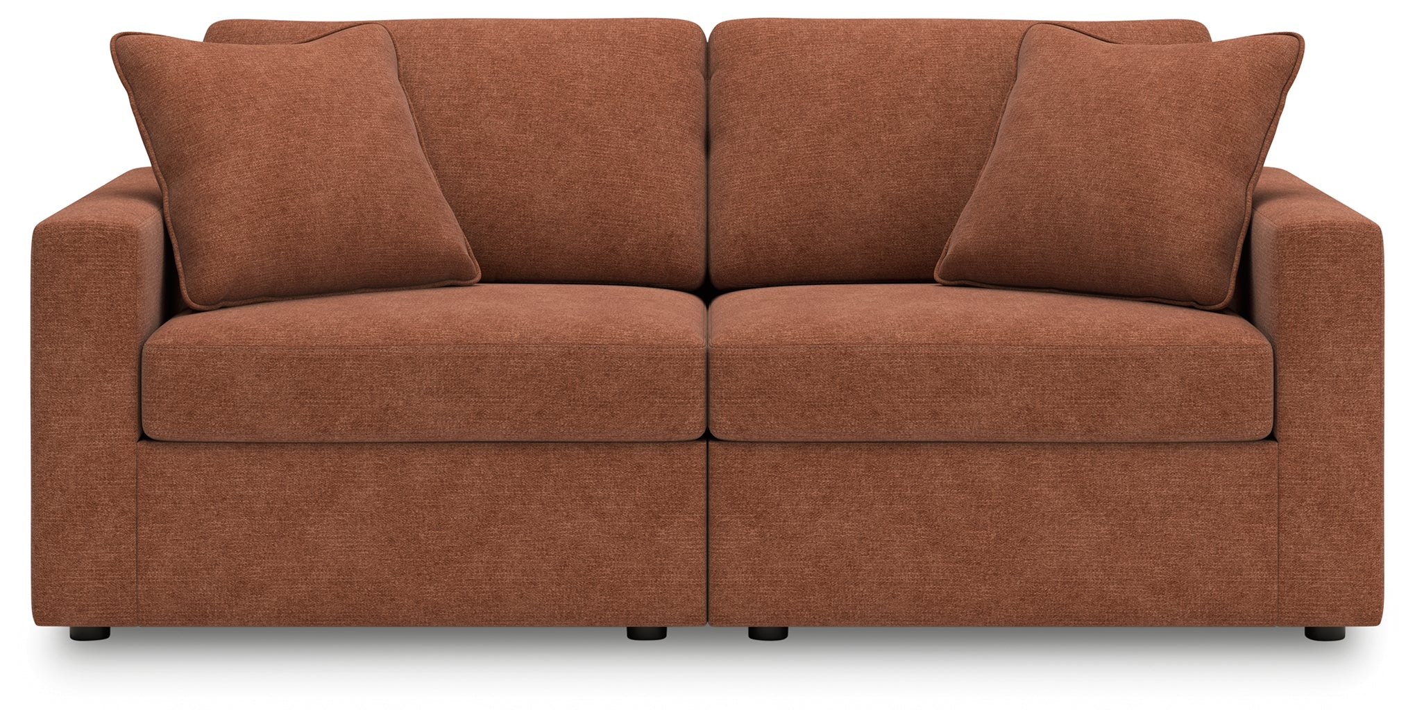 Modmax Spice Sofa and Loveseat with with Storage Console - Image 5