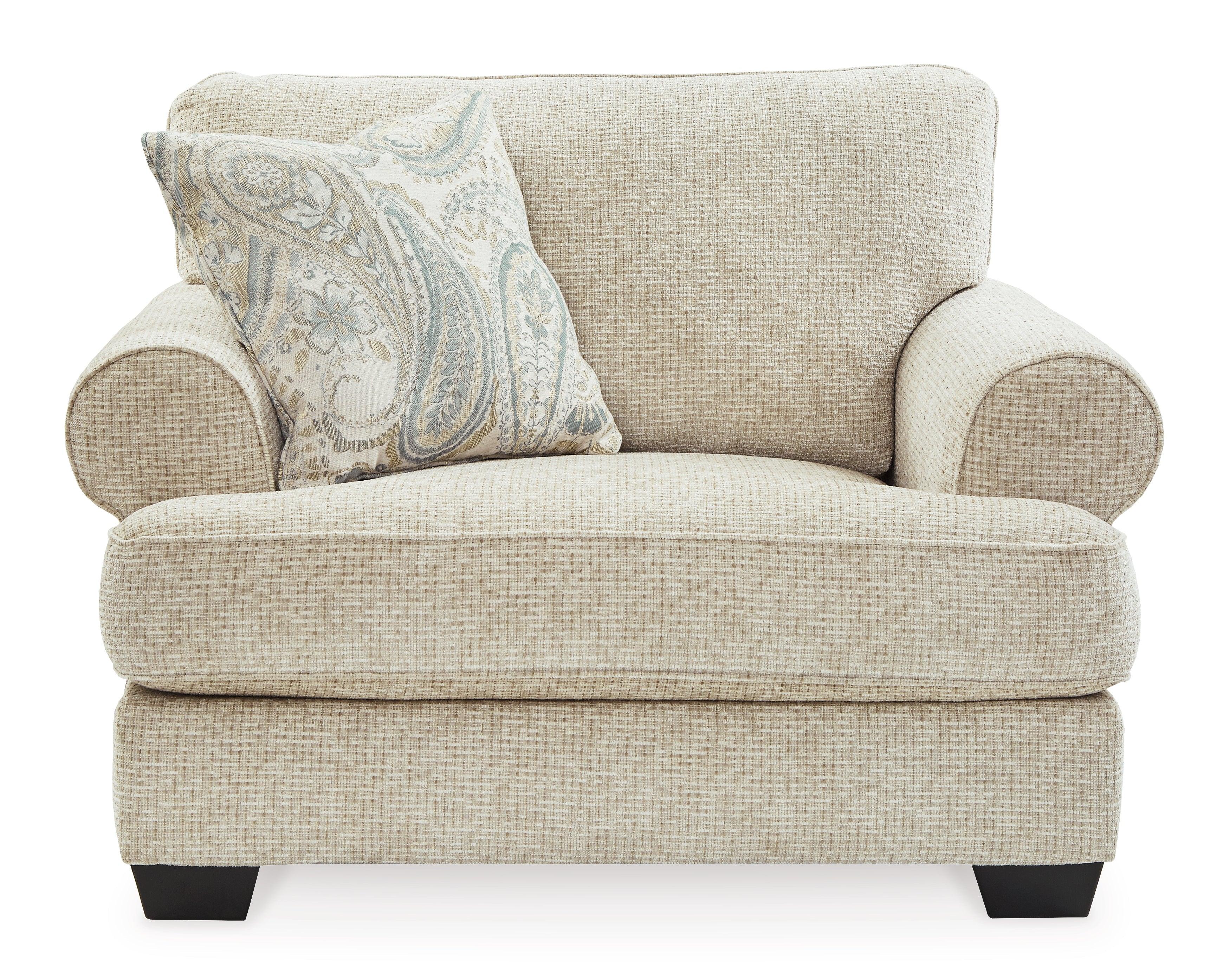 Monaghan Sandstone Oversized Chair - Image 2
