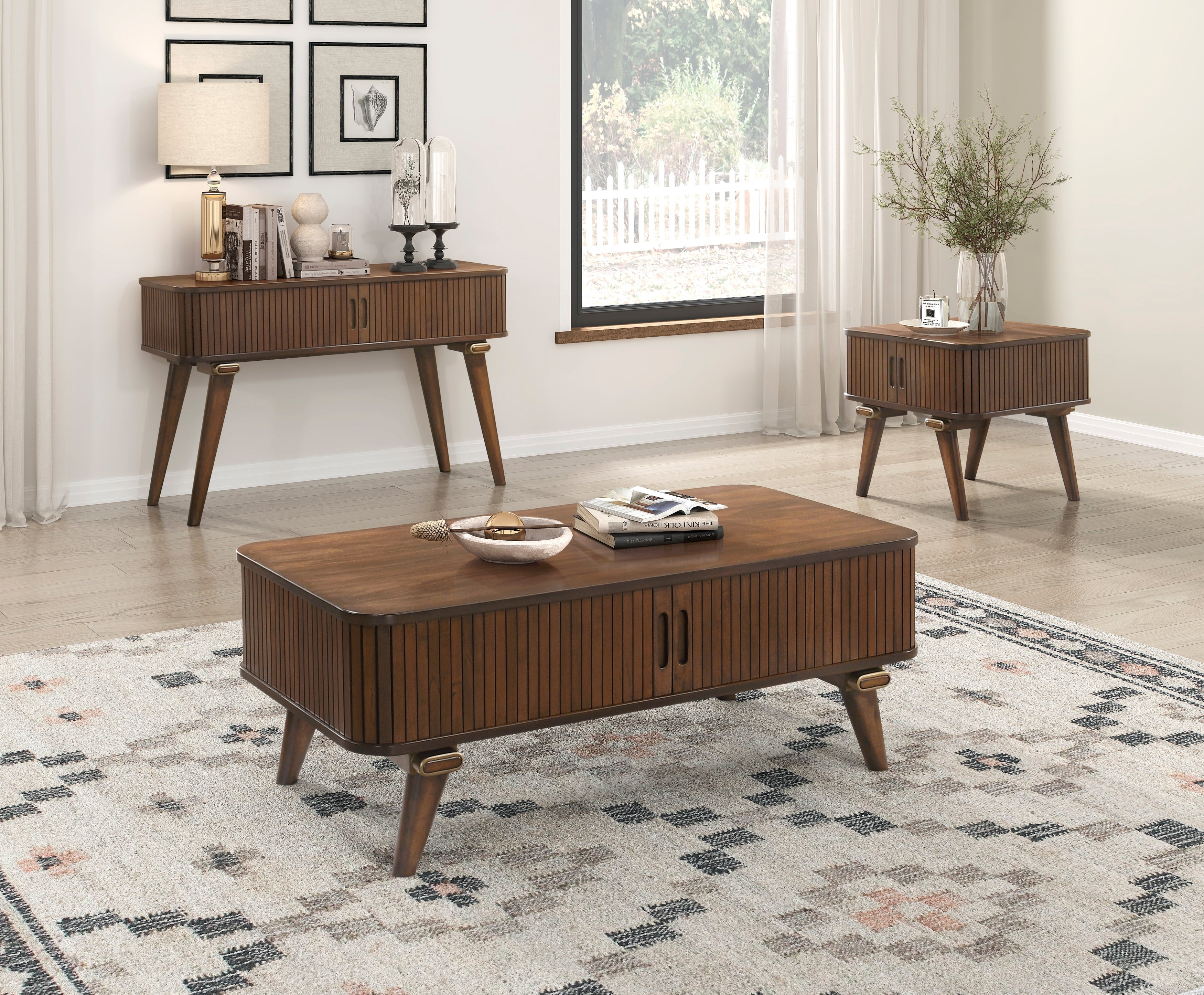 Monroe Walnut End Table - Image 6