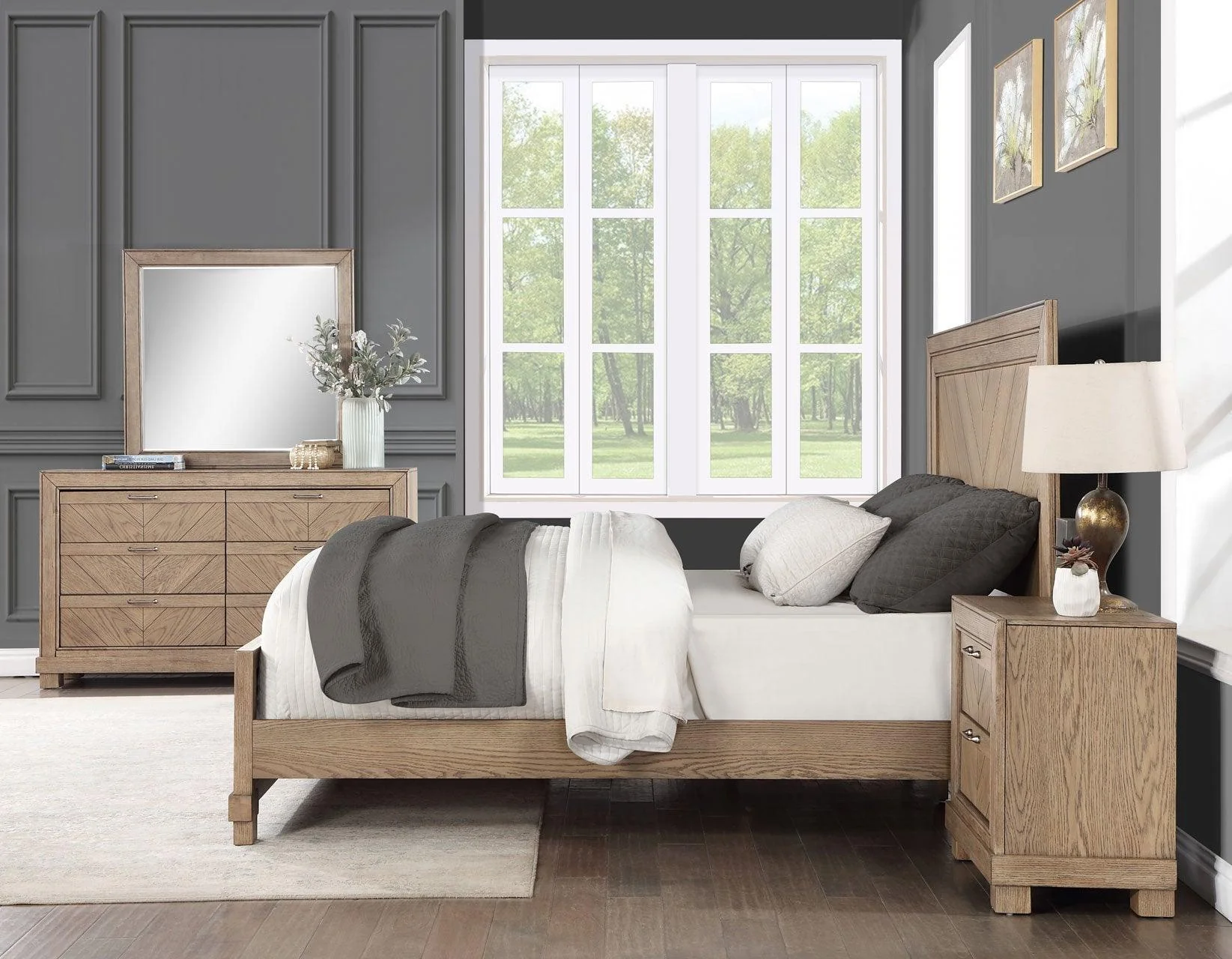 Montana Sand 4-Piece King Bedroom Set - Image 3