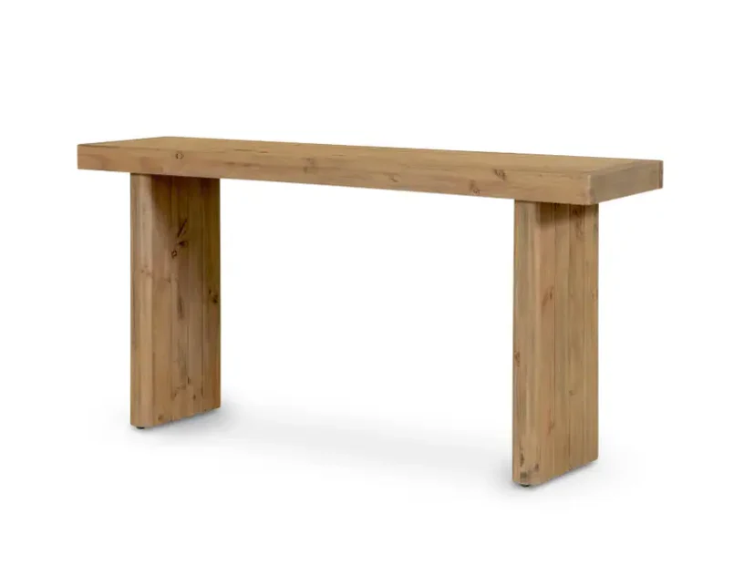 Monterey Console Table Rustic Blonde - Image 3