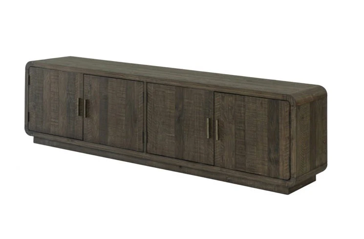 Monterey Media Cabinet Aged Brown - Image 4