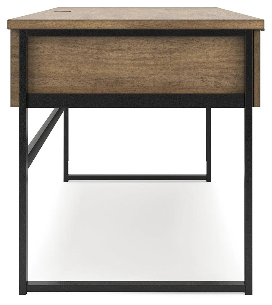 Montia Light Brown 67" Home Office Desk - Image 7