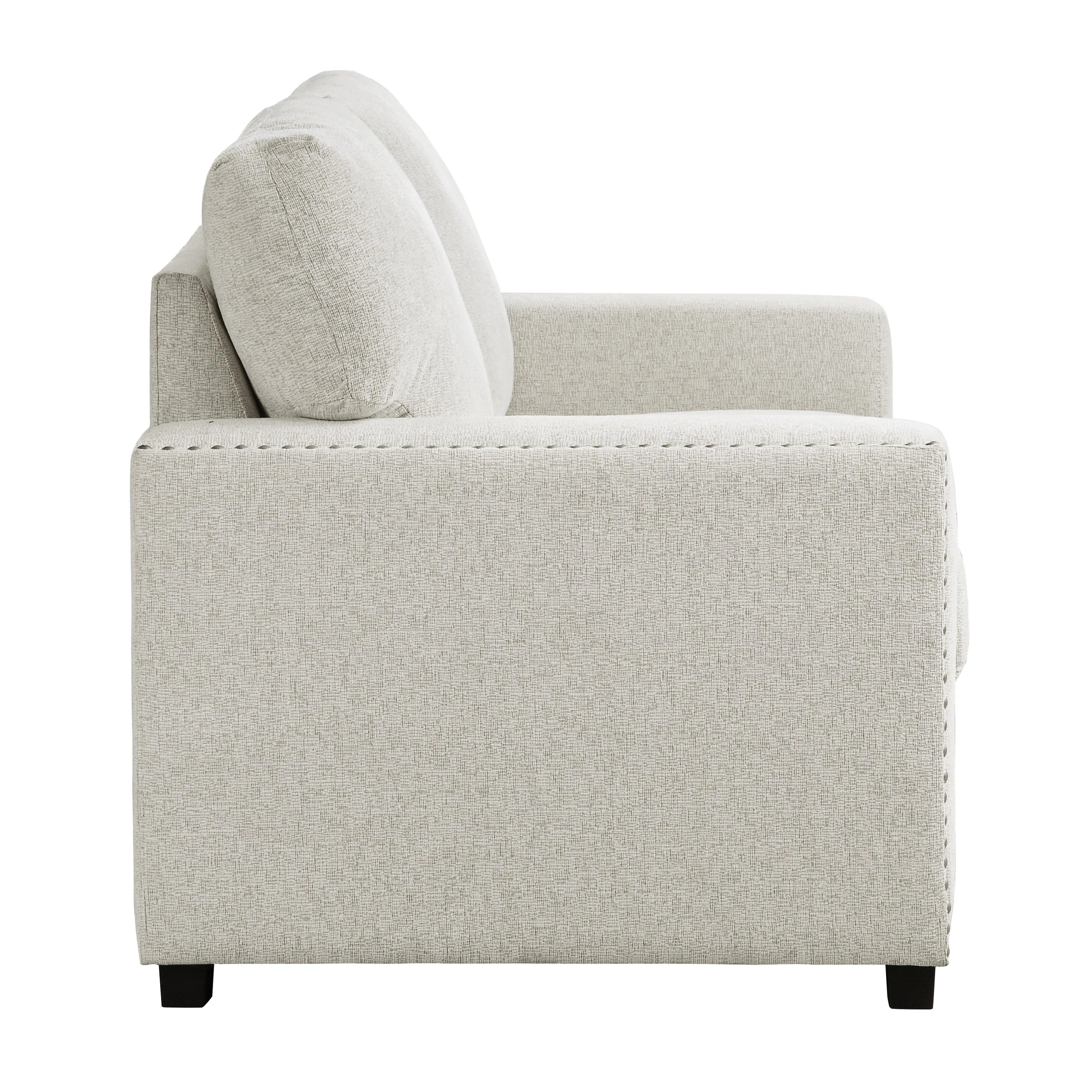 Morelia Beige Loveseat - Image 3