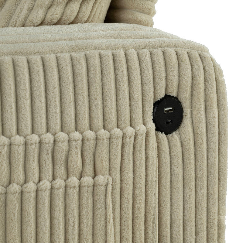 Moretaine Beige Sofa & Loveseat - Image 2