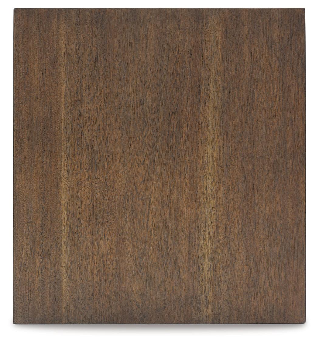 Moriville Grayish Brown End Table - Image 5