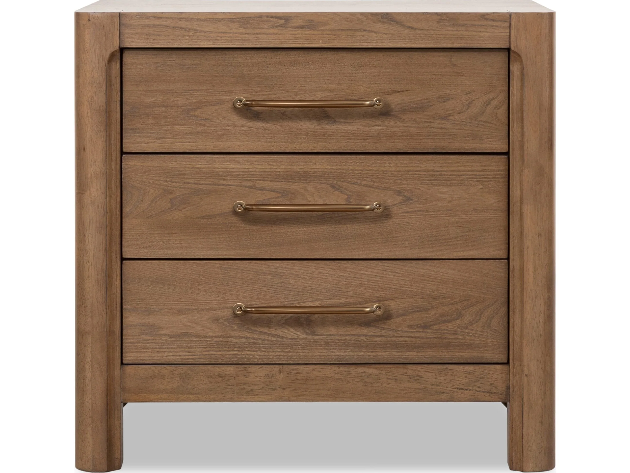 Morris Claystone 3-Drawer Nightstand