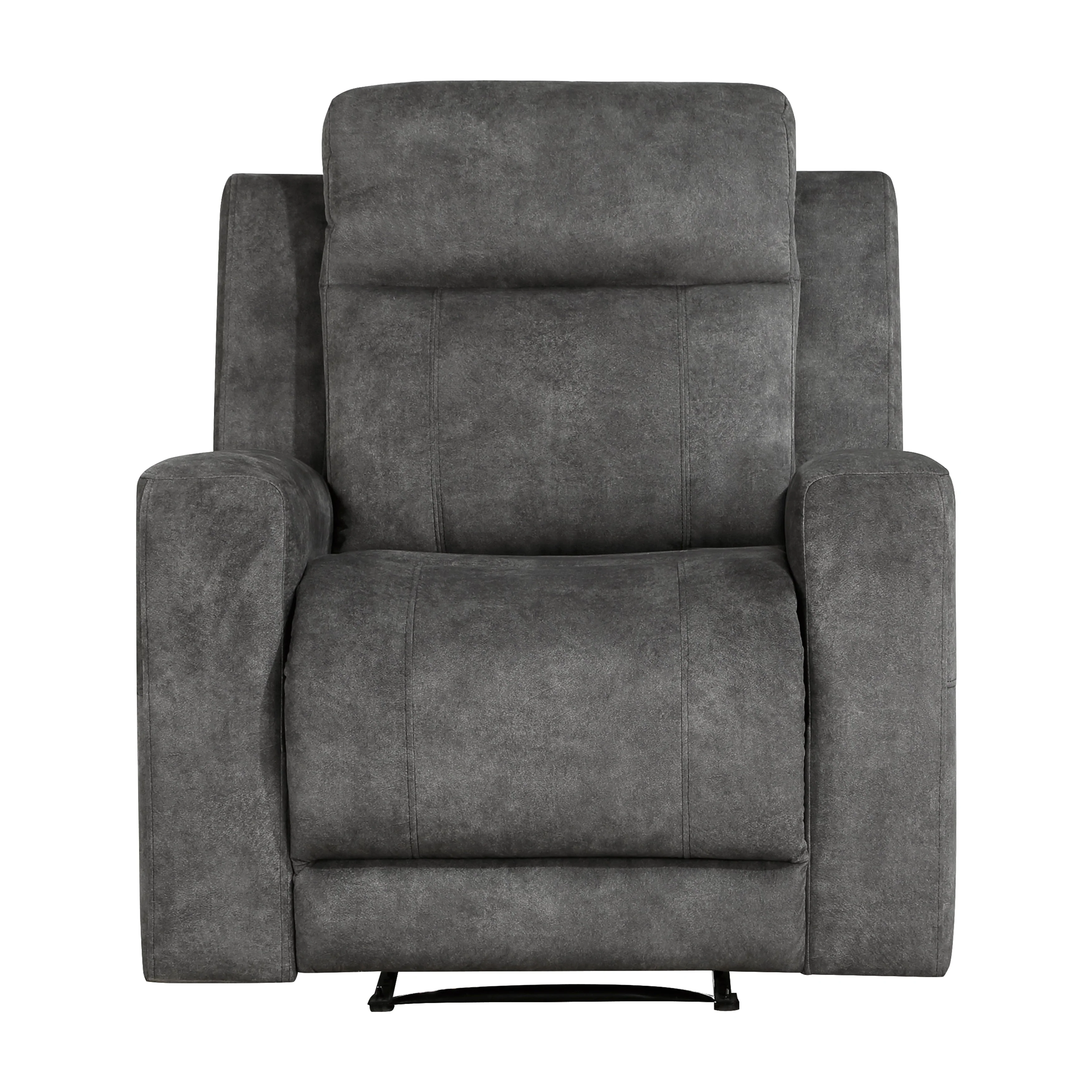 Muncie Brownish Gray Double Reclining Living Room Set - Image 12