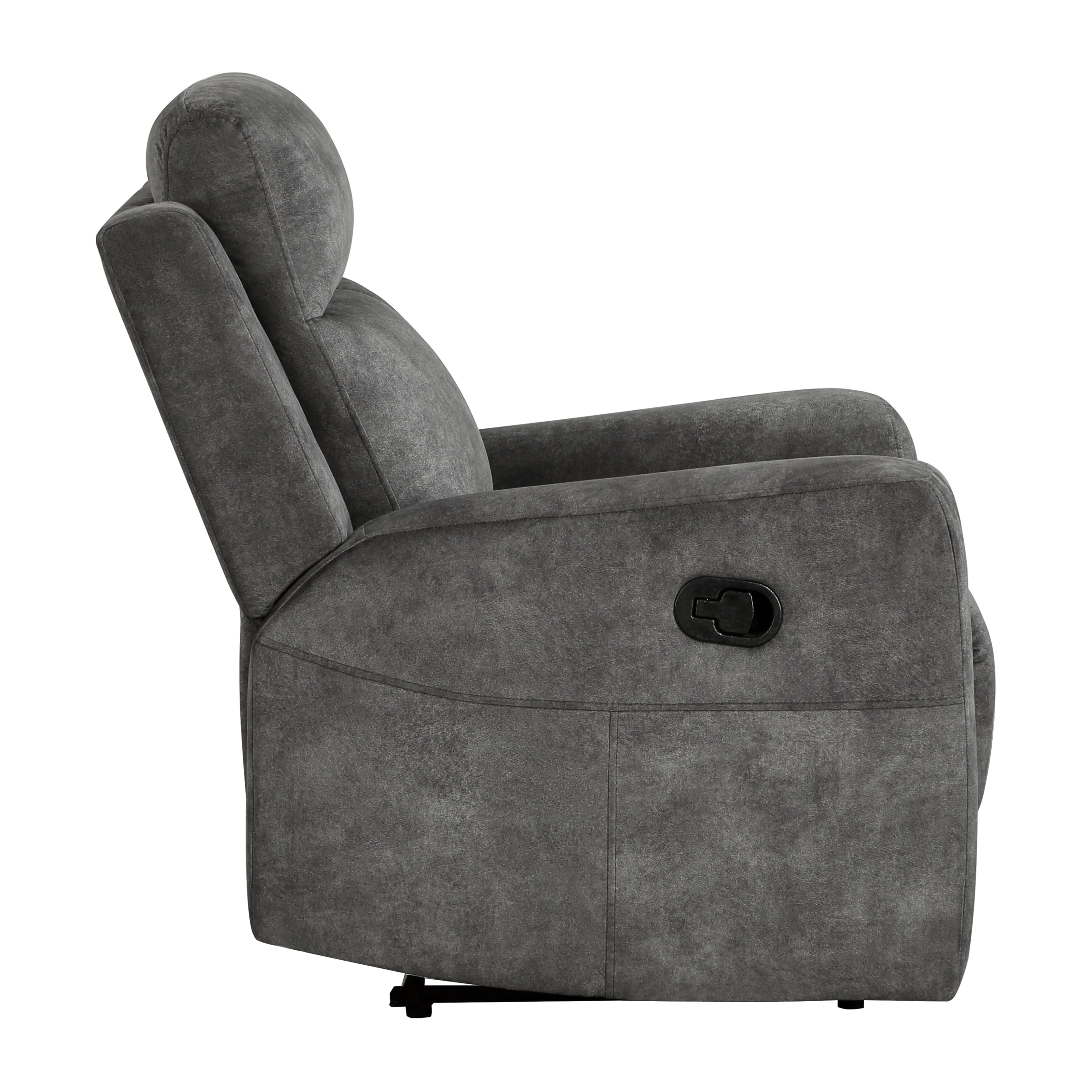 Muncie Brownish Gray Double Reclining Living Room Set - Image 14