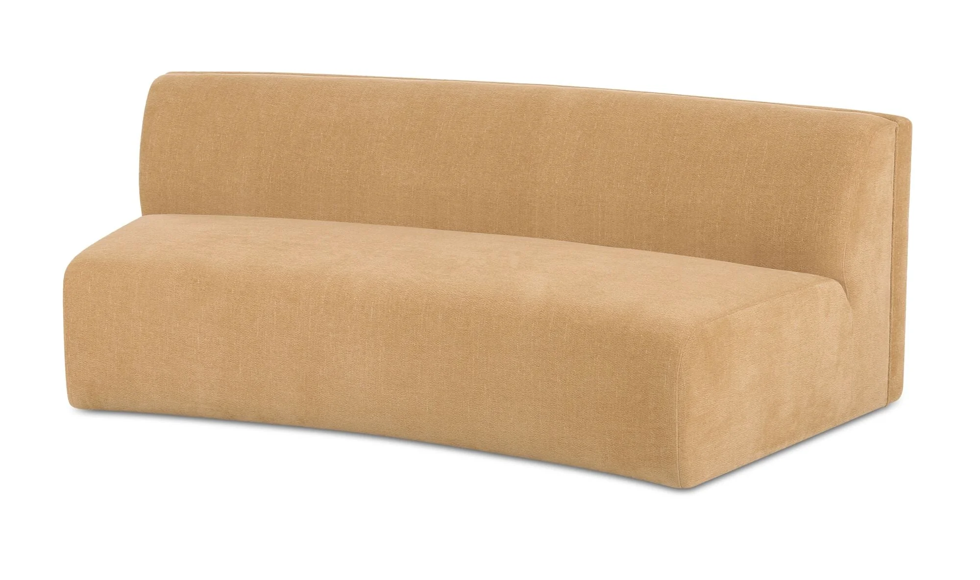 Naomi Concave Sofa Golden Yellow - Image 11