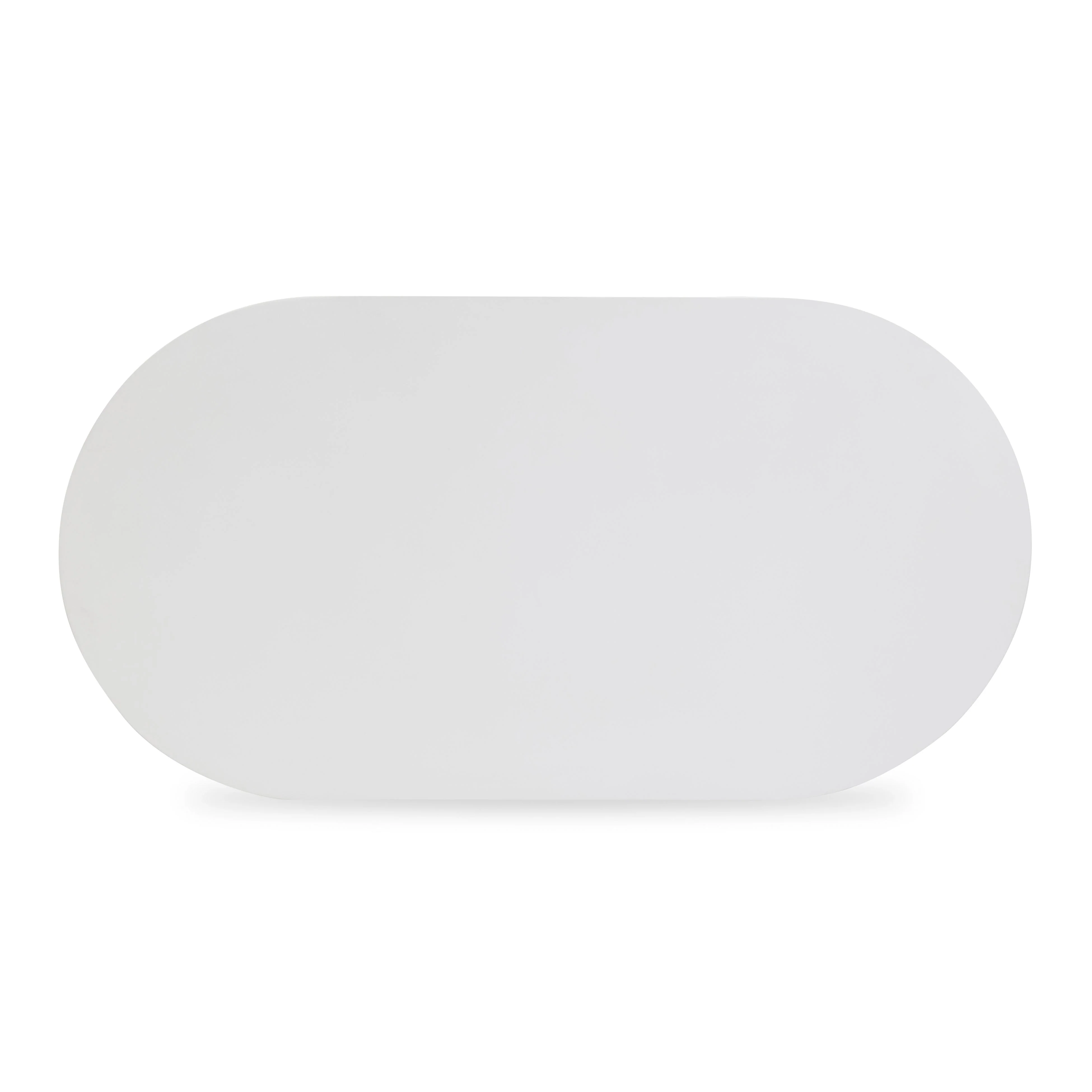 Nara 84" Pure White Indoor/Outdoor Concrete Dining Table - Image 6
