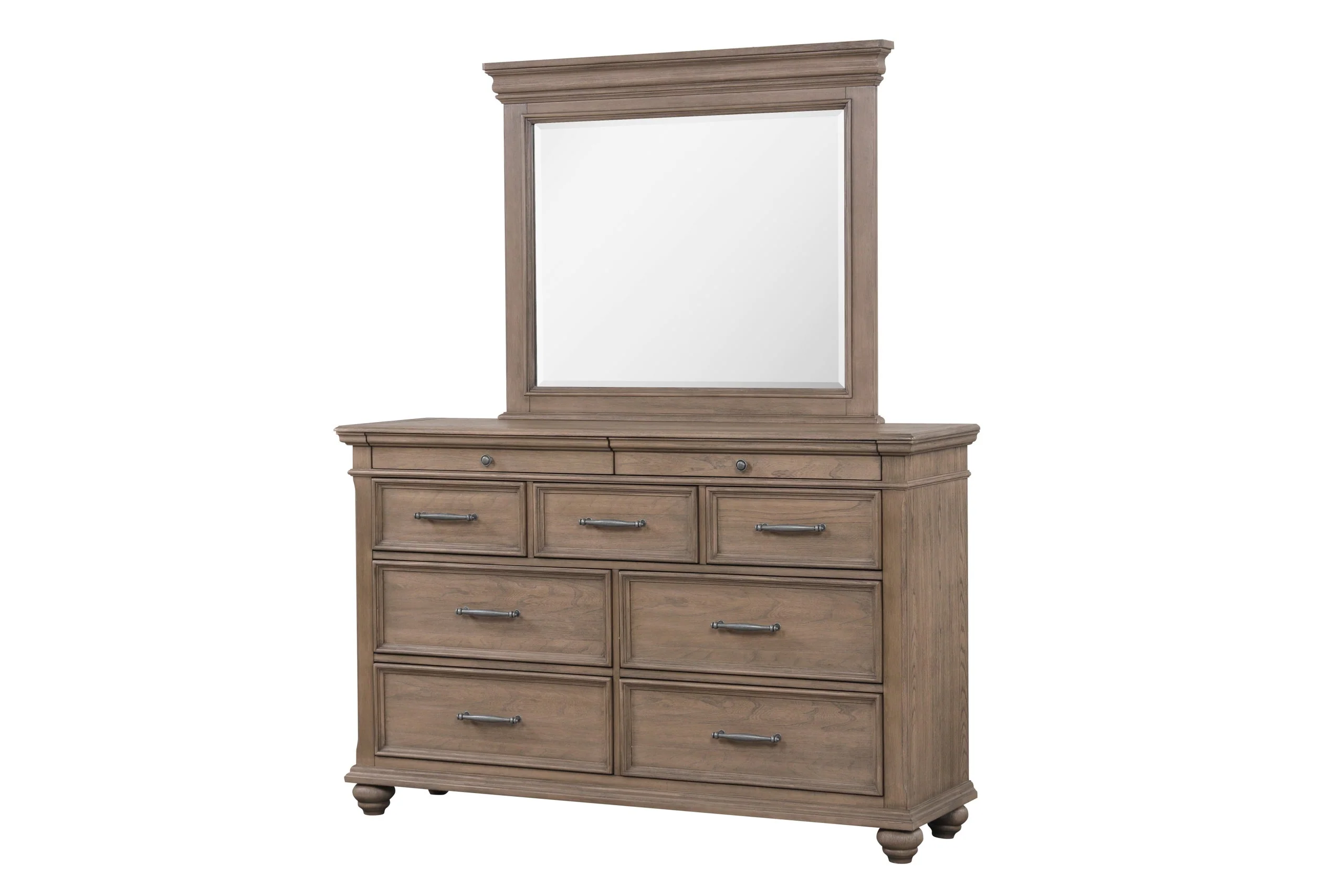 Nashville Brown 4-piece Bedroom Set - Image 4