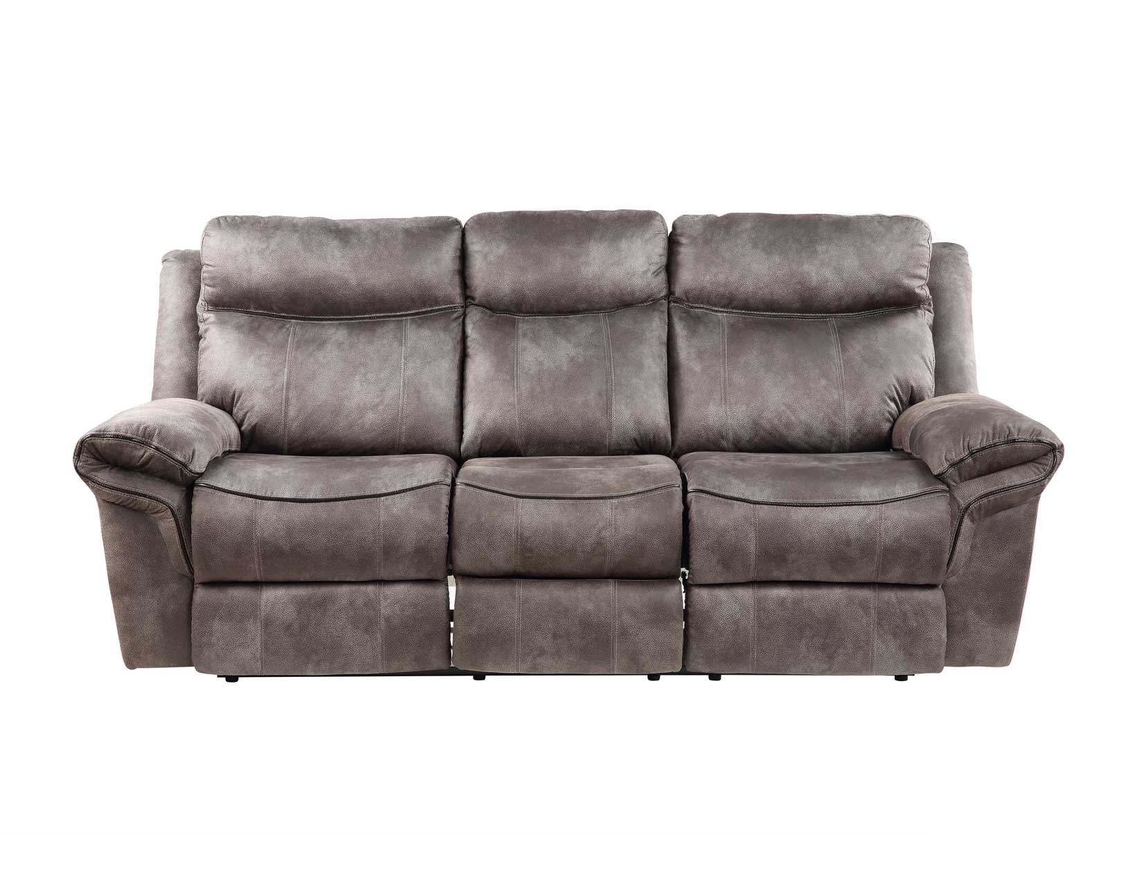 Nashville Gray 3-Piece Manual Reclining Set - Image 6