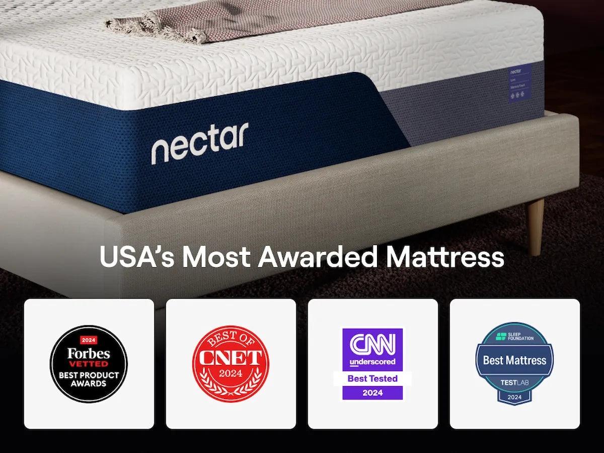 Nectar Foam Luxe 5.1 White Queen Mattress - Image 5