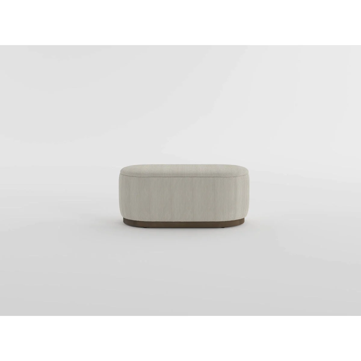 Nell Taupe Lift-Top Storage Bench - Image 9