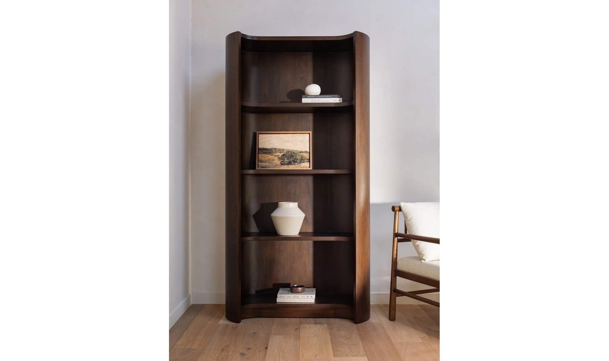 Nera Bookcase Brown - Image 10