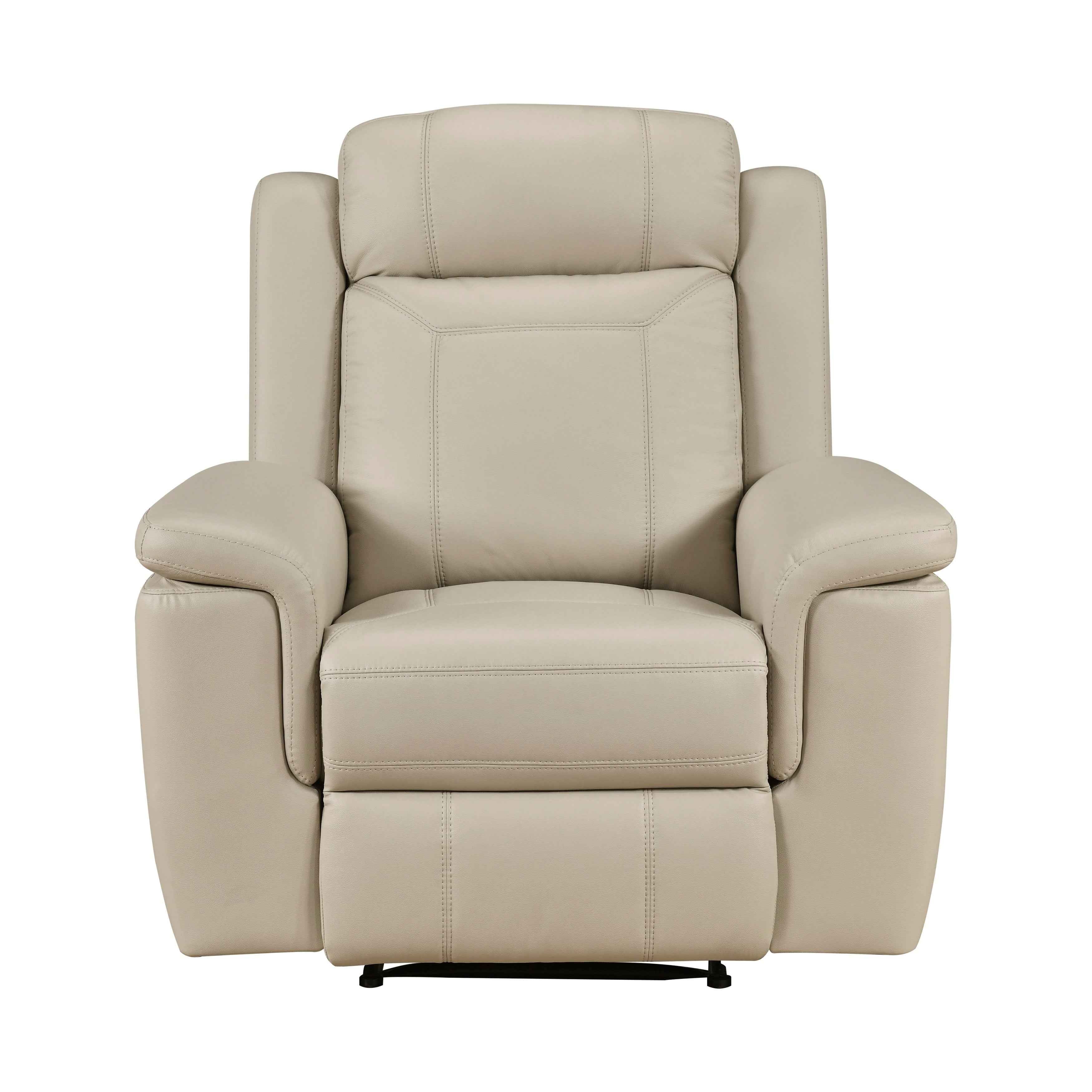 Nest Beige 3-Piece Reclining Living Room Set - Image 12