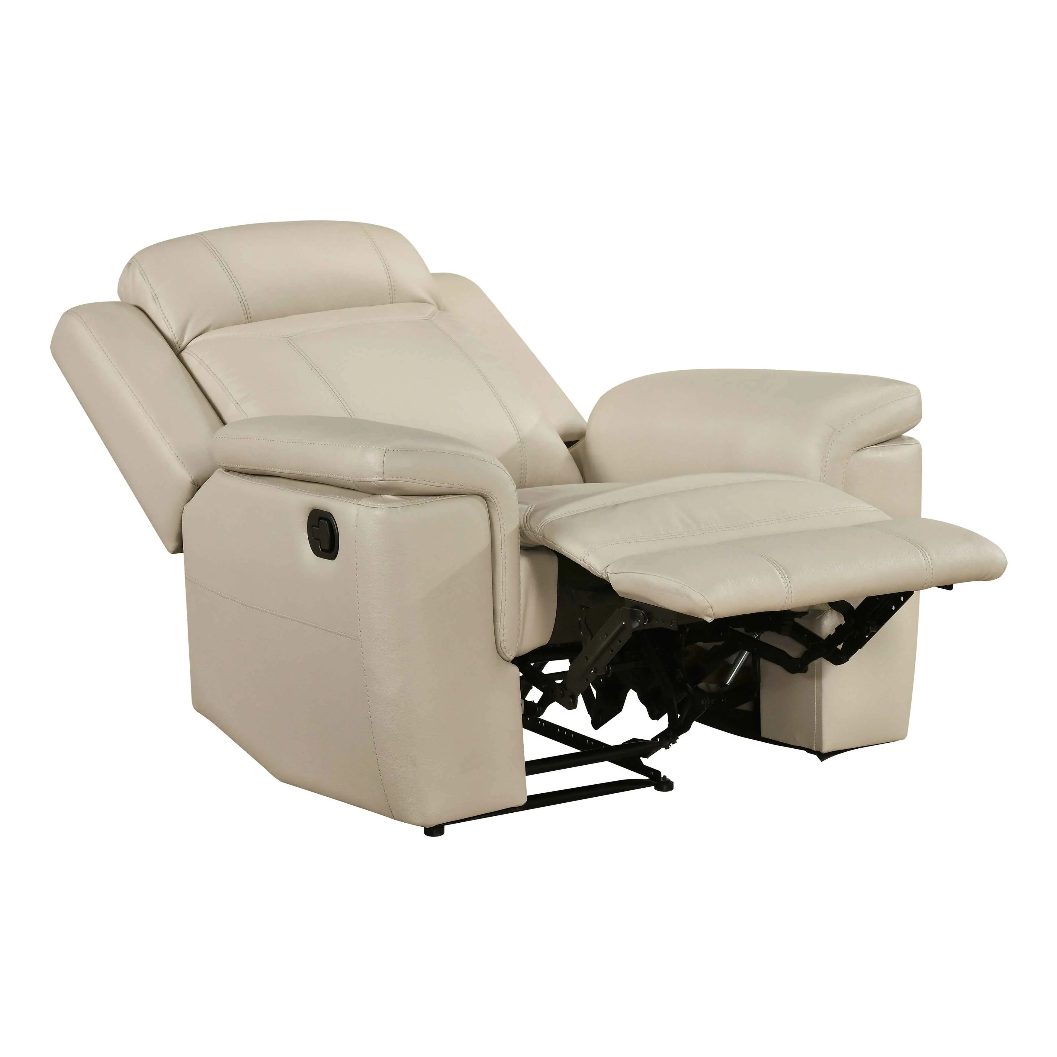 Nest Beige 3-Piece Reclining Living Room Set - Image 18