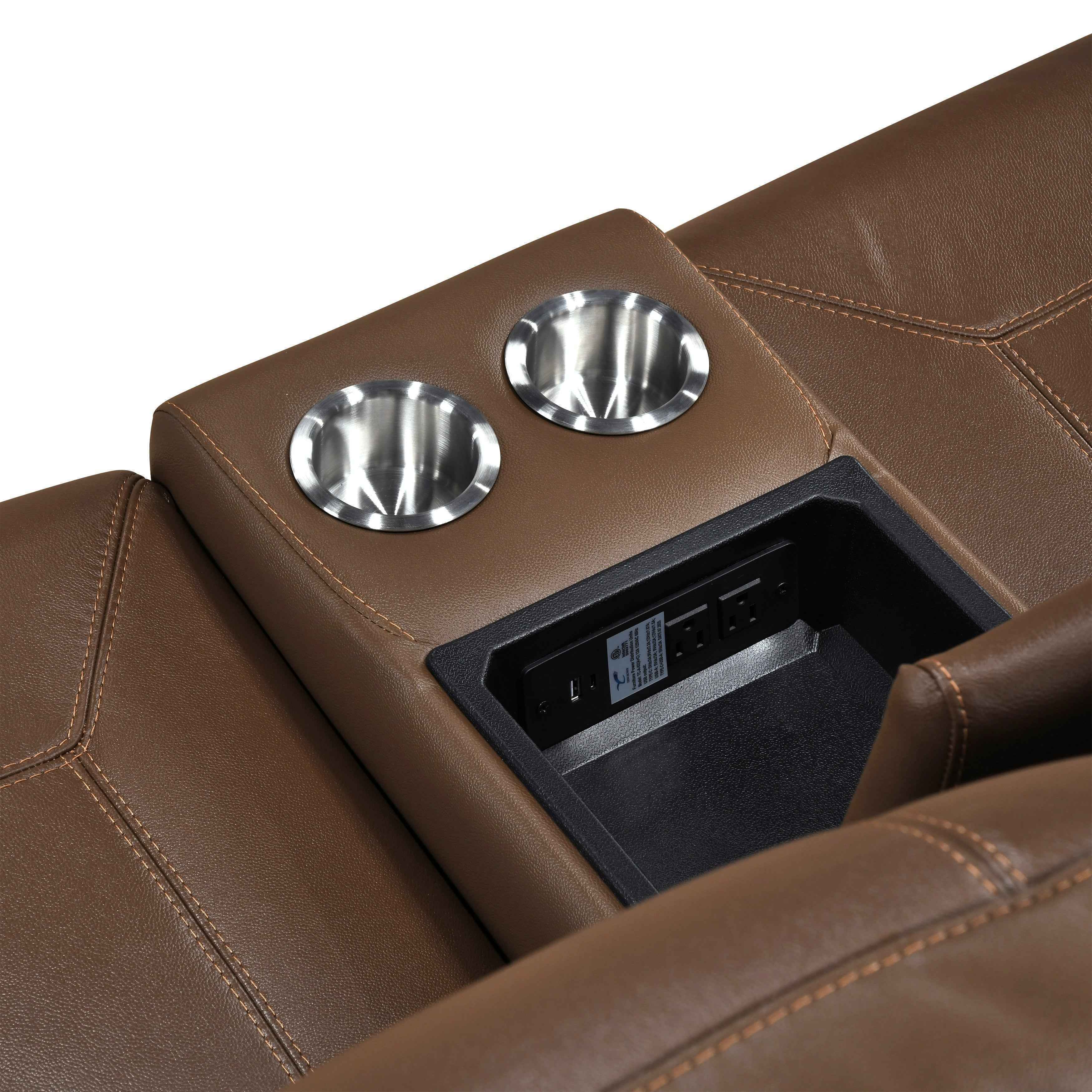 Nest Camel 3-Piece Reclining Living Room Set - Image 11