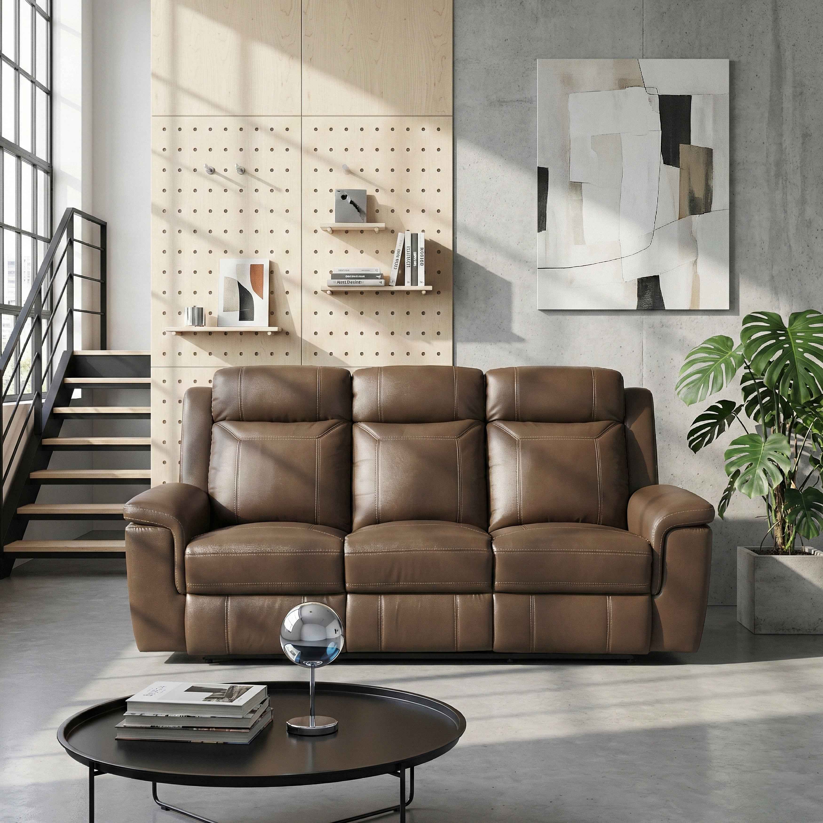 Nest Camel 3-Piece Reclining Living Room Set - Image 23