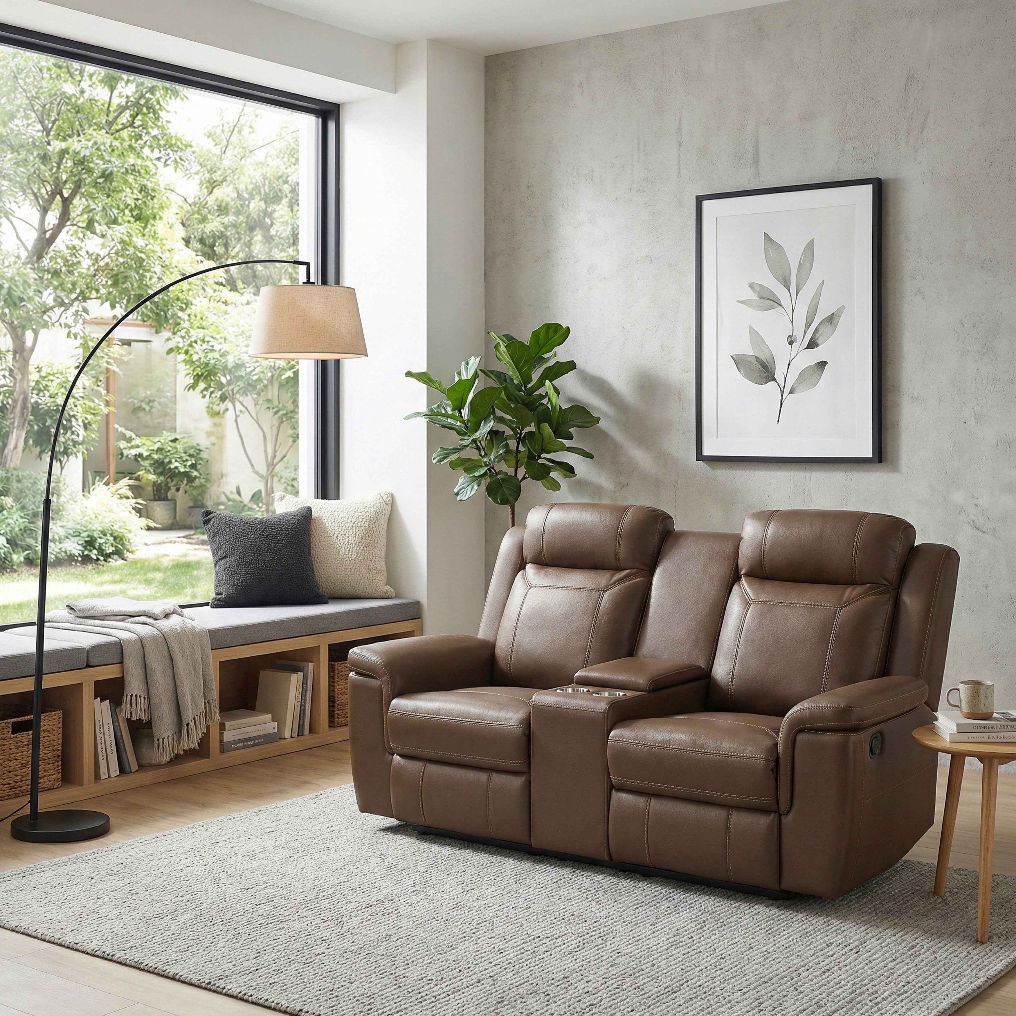 Nest Camel 3-Piece Reclining Living Room Set - Image 24