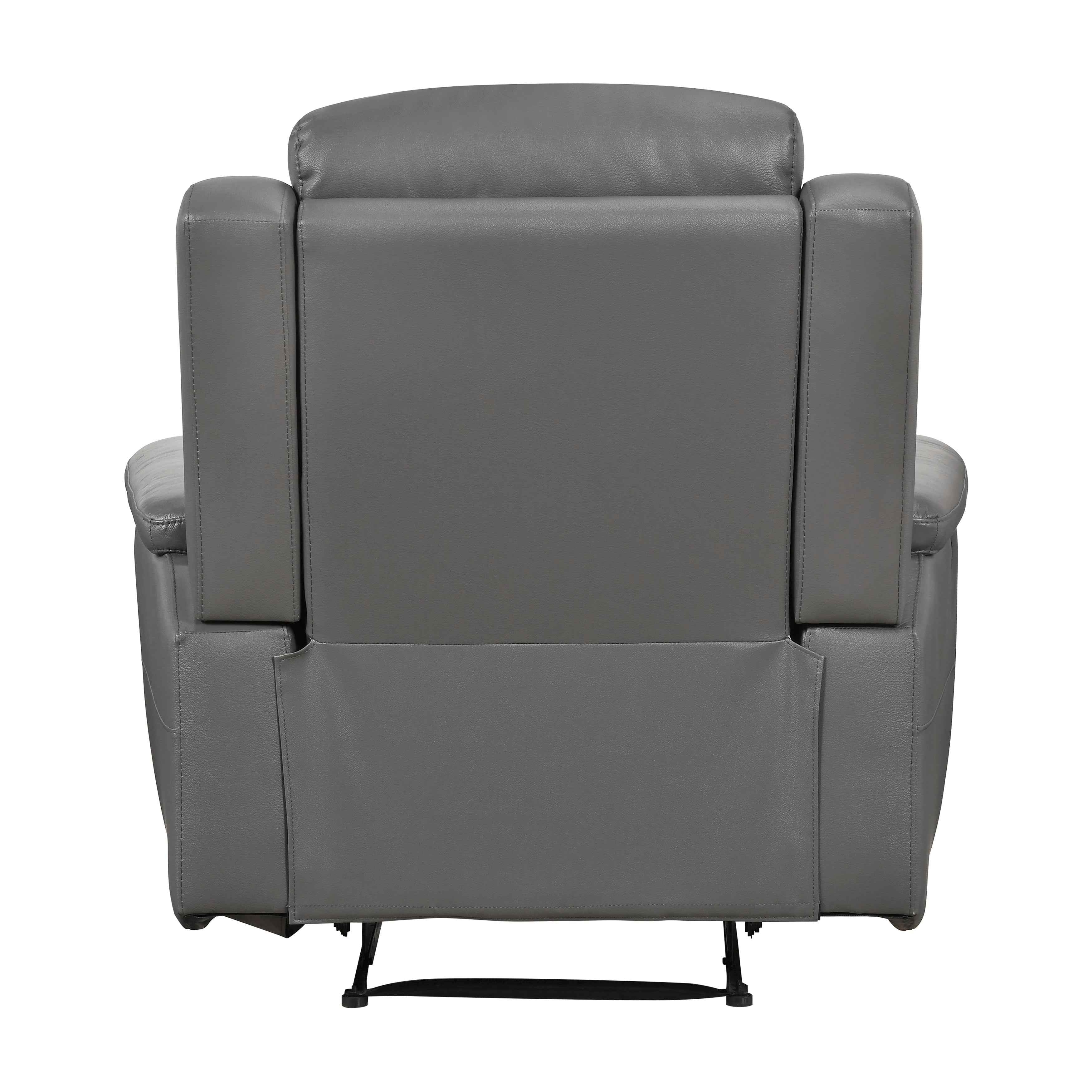 Nest Dark Gray 3-Piece Reclining Living Room Set - Image 15