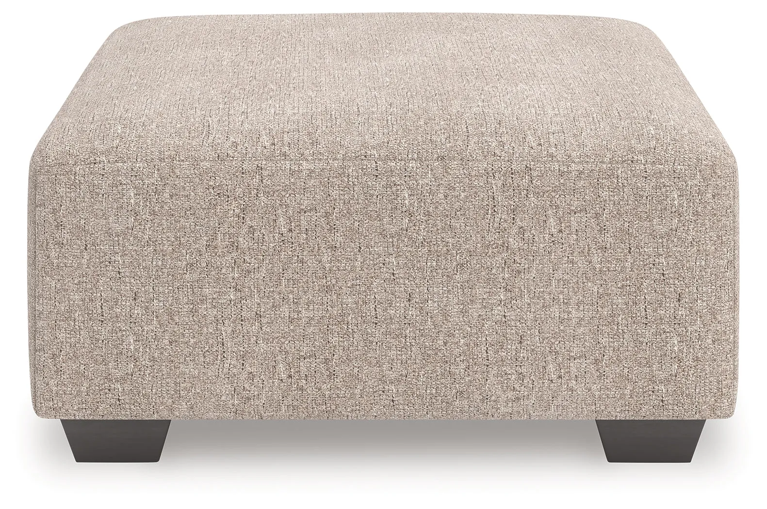 Newellen Hemp Oversized Accent Ottoman - Image 3