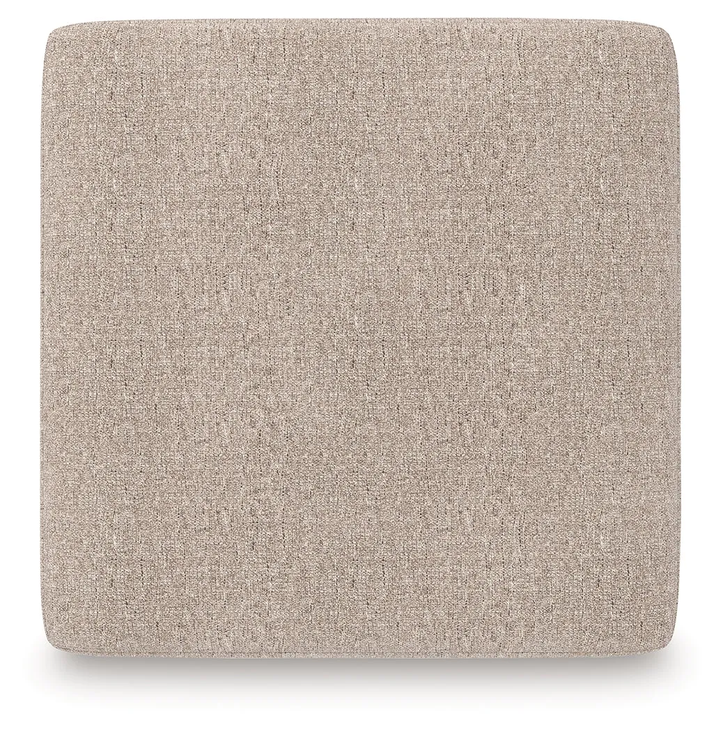 Newellen Hemp Oversized Accent Ottoman - Image 4