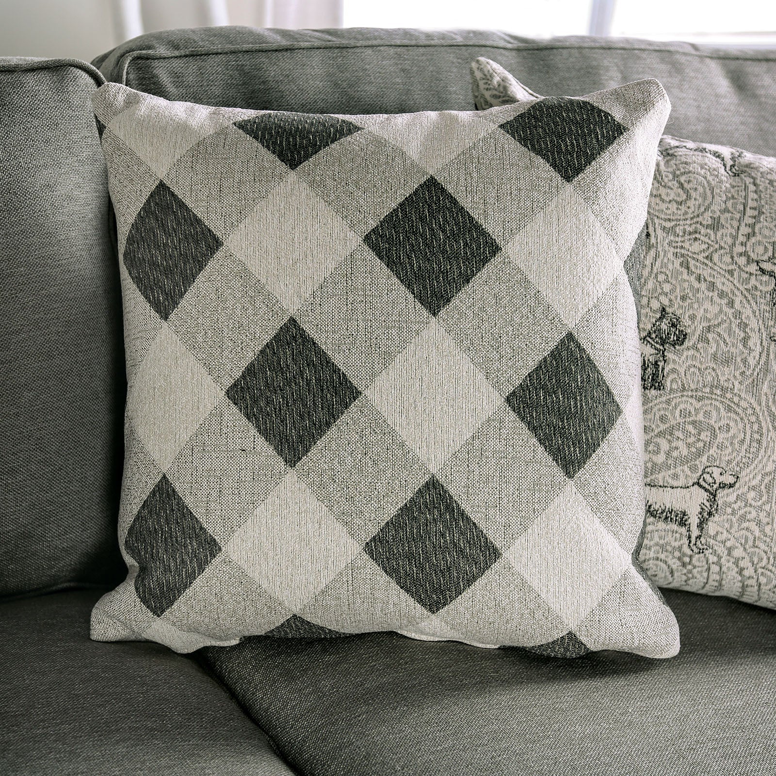Newry Gray Sofa & Loveseat - Image 10