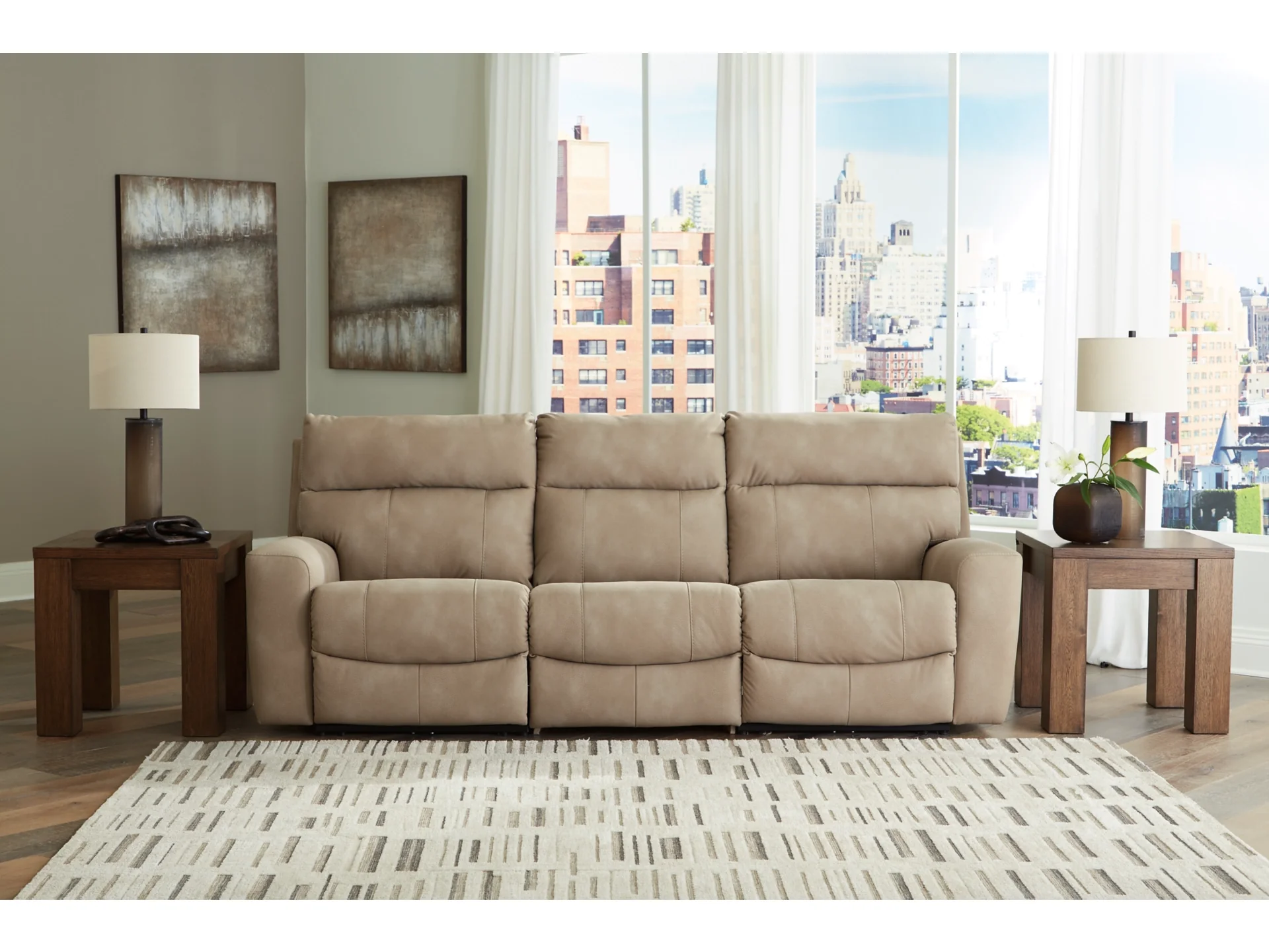Next-Gen Sand DuraPella Sofa and Loveseat - Image 7