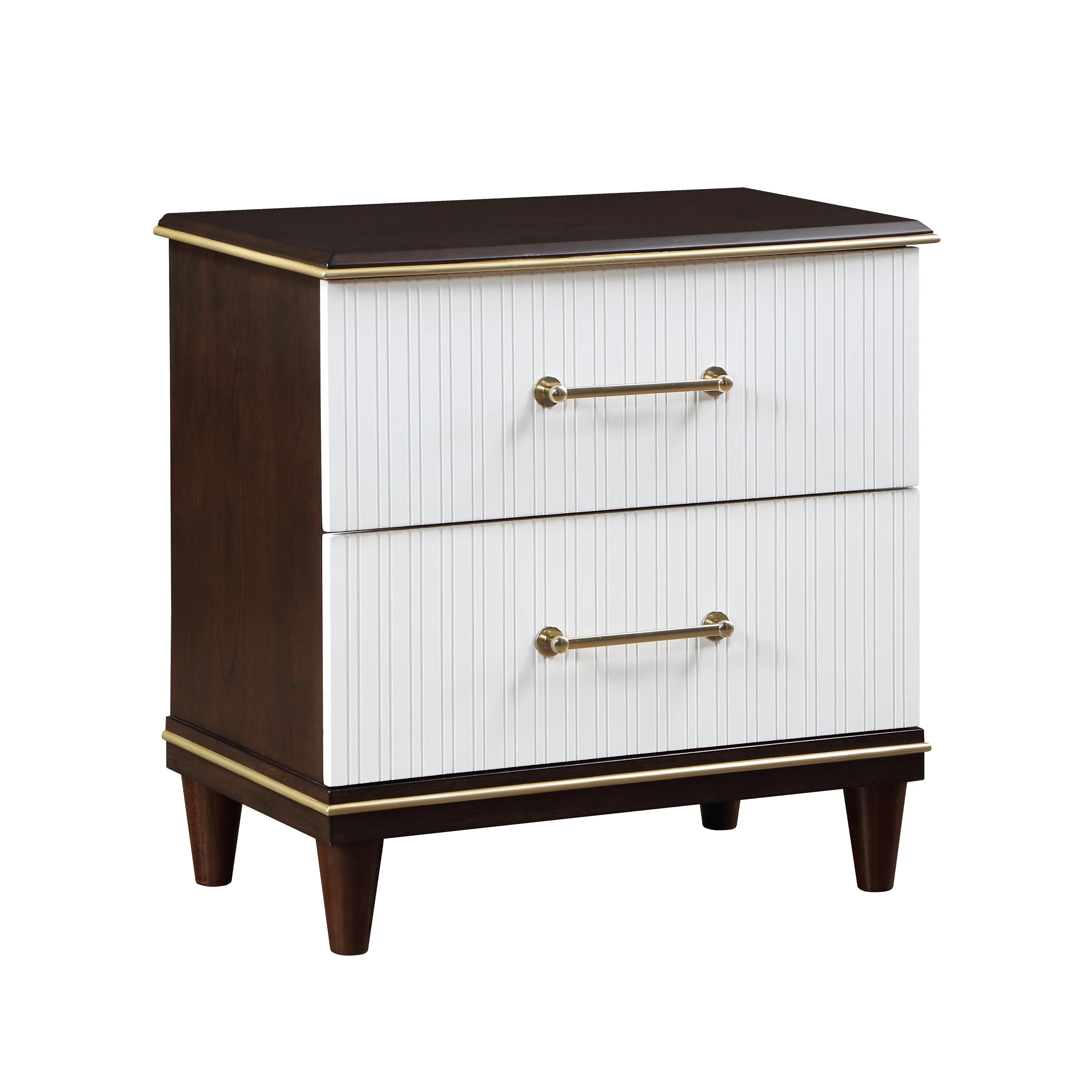 Niles White/Cherry Panel Bedroom Set - Image 10