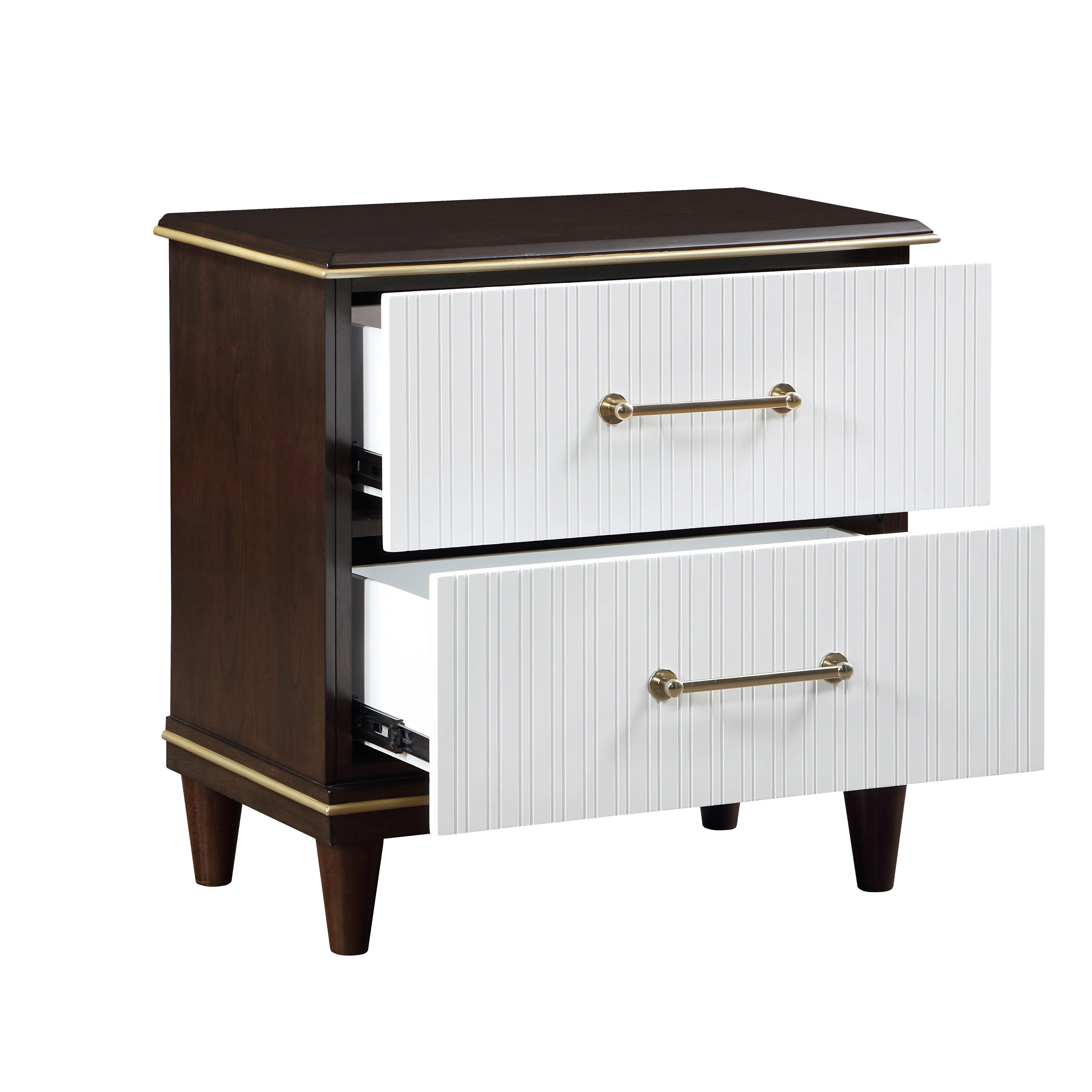 Niles White/Cherry Panel Bedroom Set - Image 11
