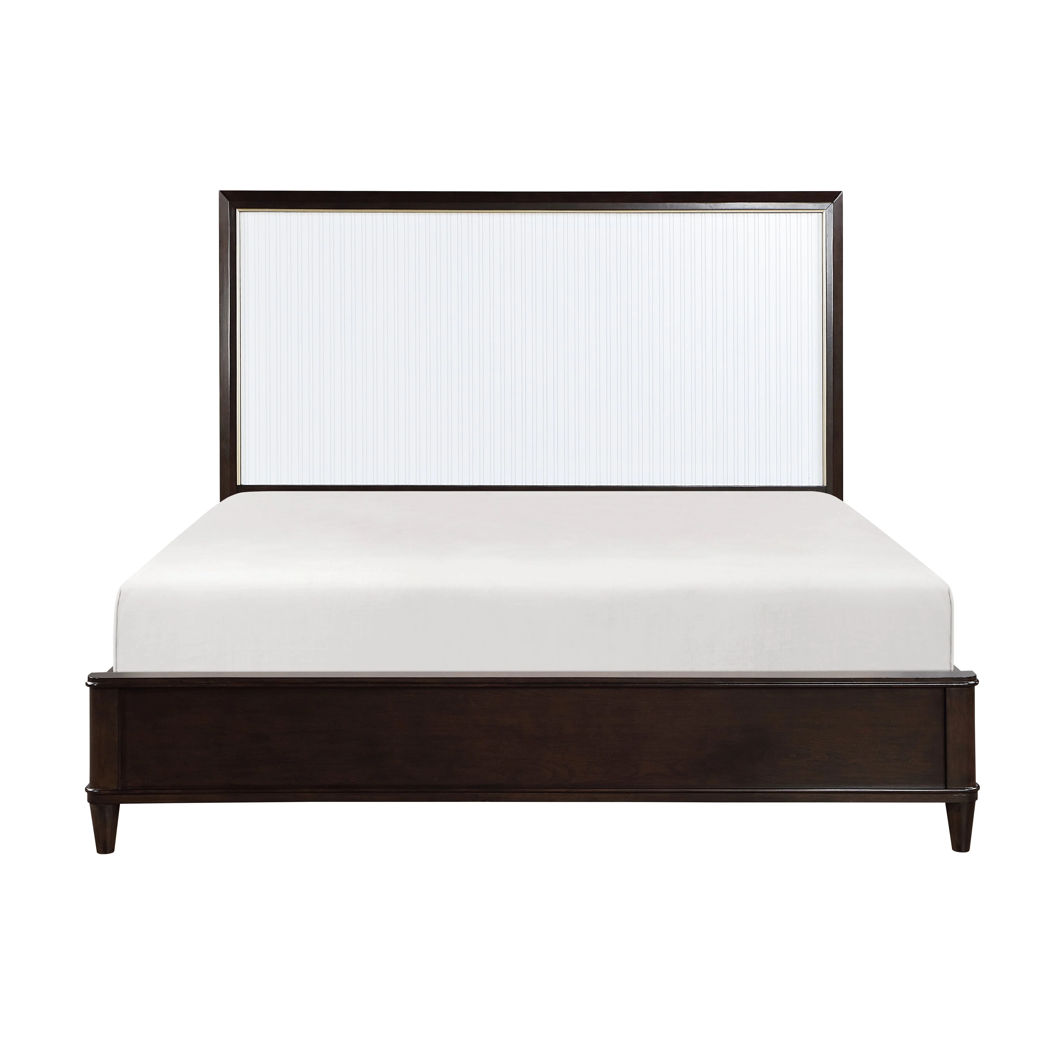 Niles White/Cherry Panel Bedroom Set - Image 2