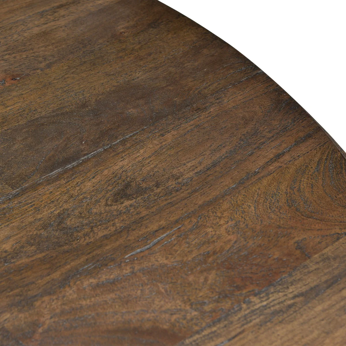 Nimes 60" Round Dining Table in Weathered Mango - Image 4