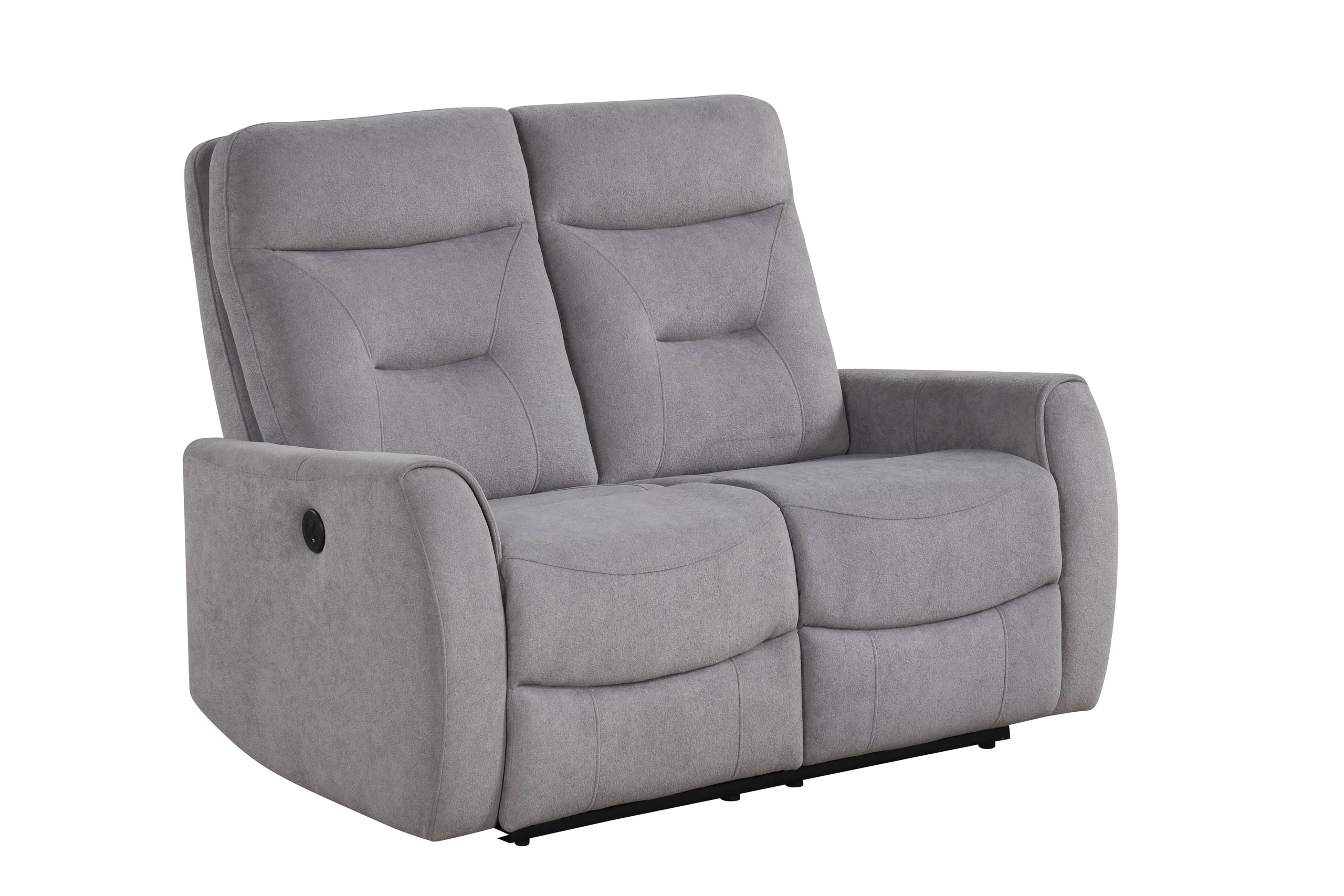 Nina Gray 3-Piece Power Reclining Set - Image 3
