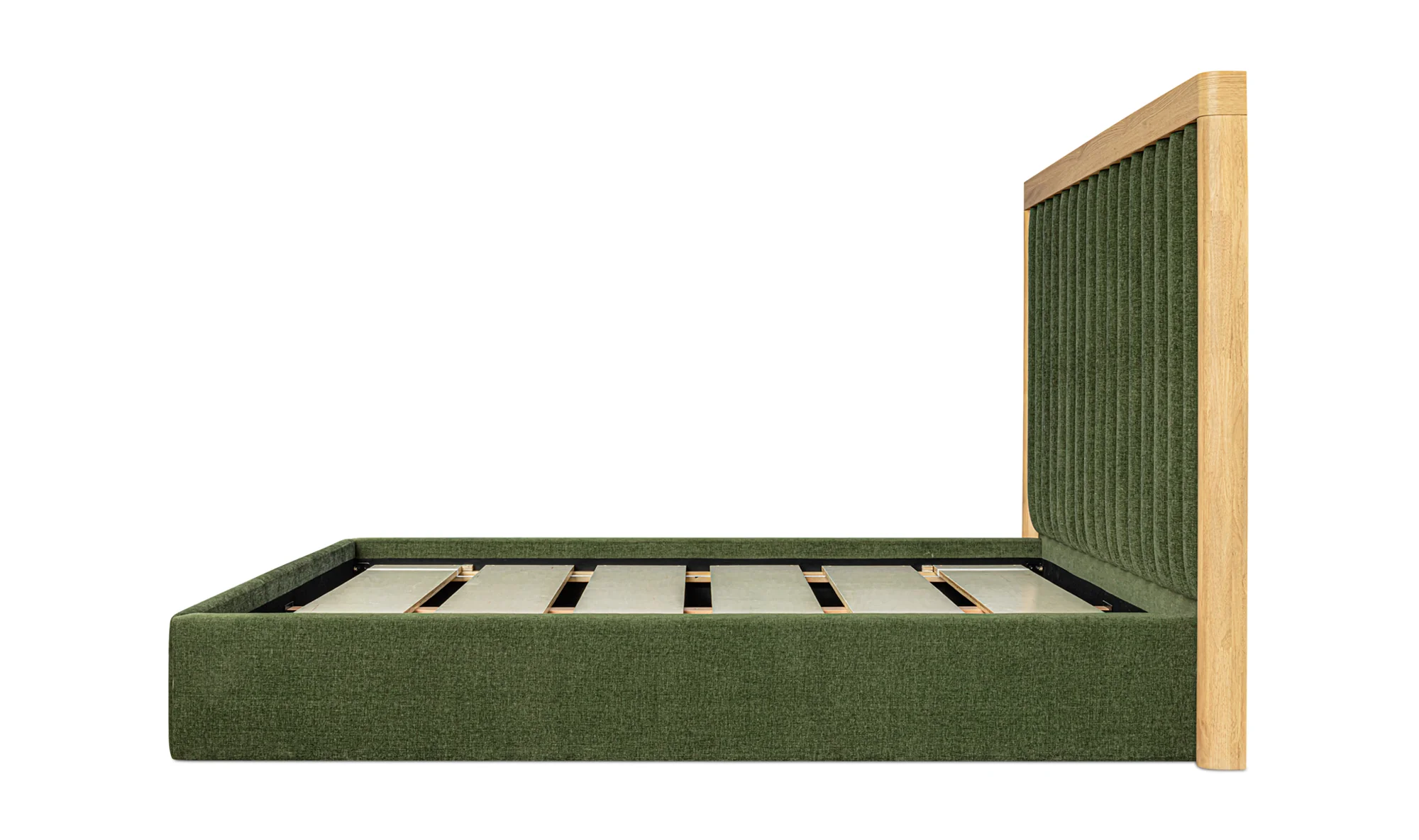 Nina King Bed - Green - Image 3