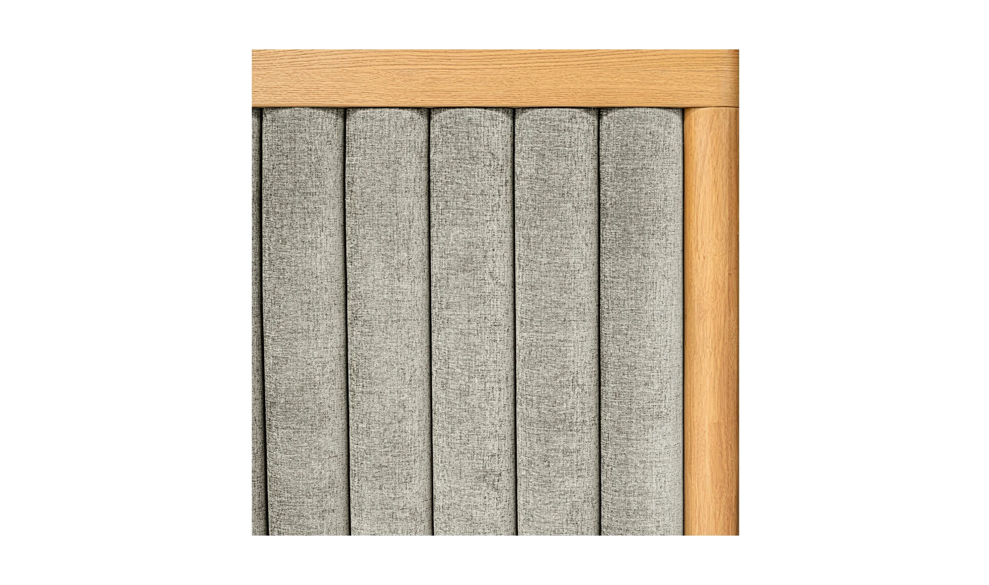 Nina Queen Bed - Grey - Image 12