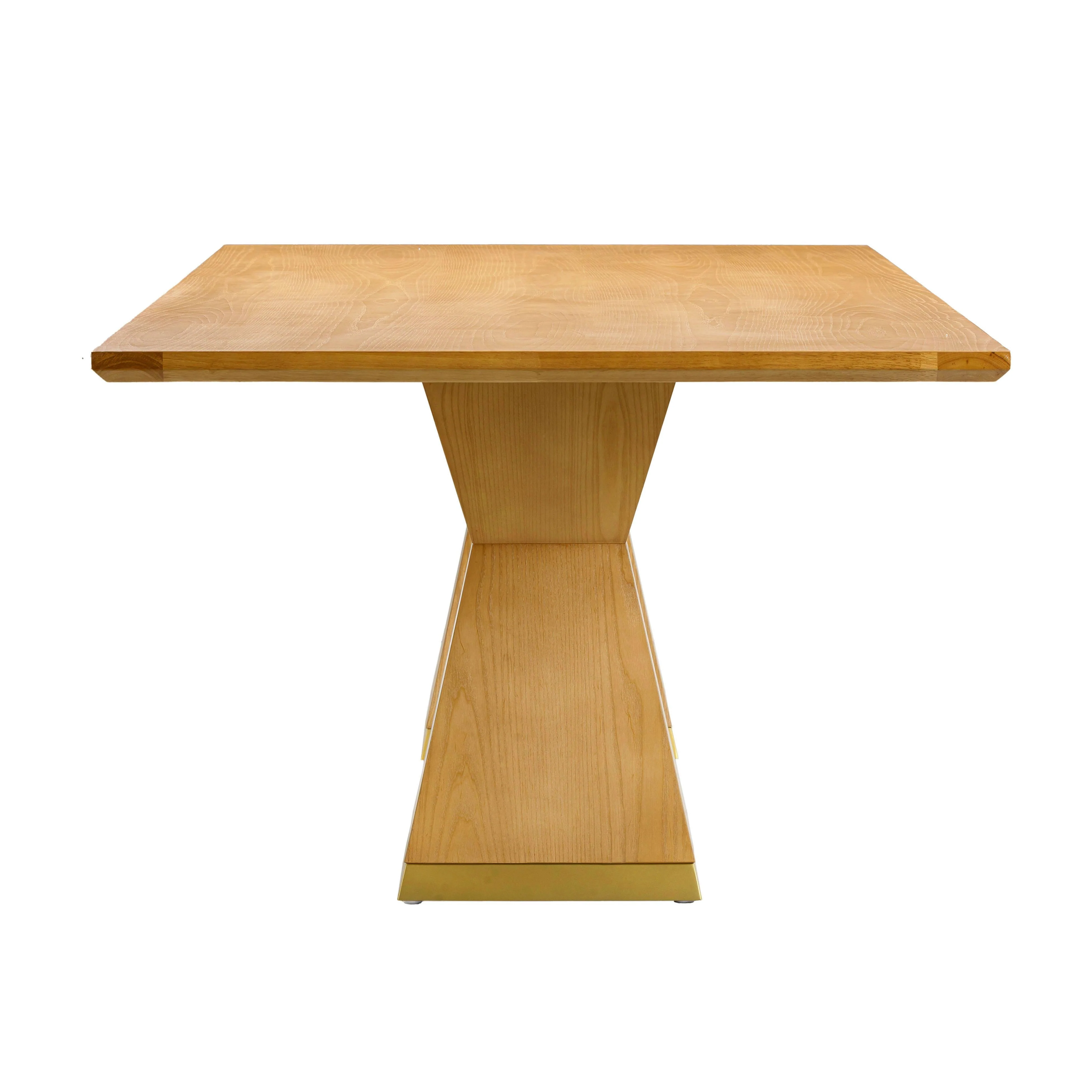Nolan Wood 98" Rectangular Dining Table - Image 5