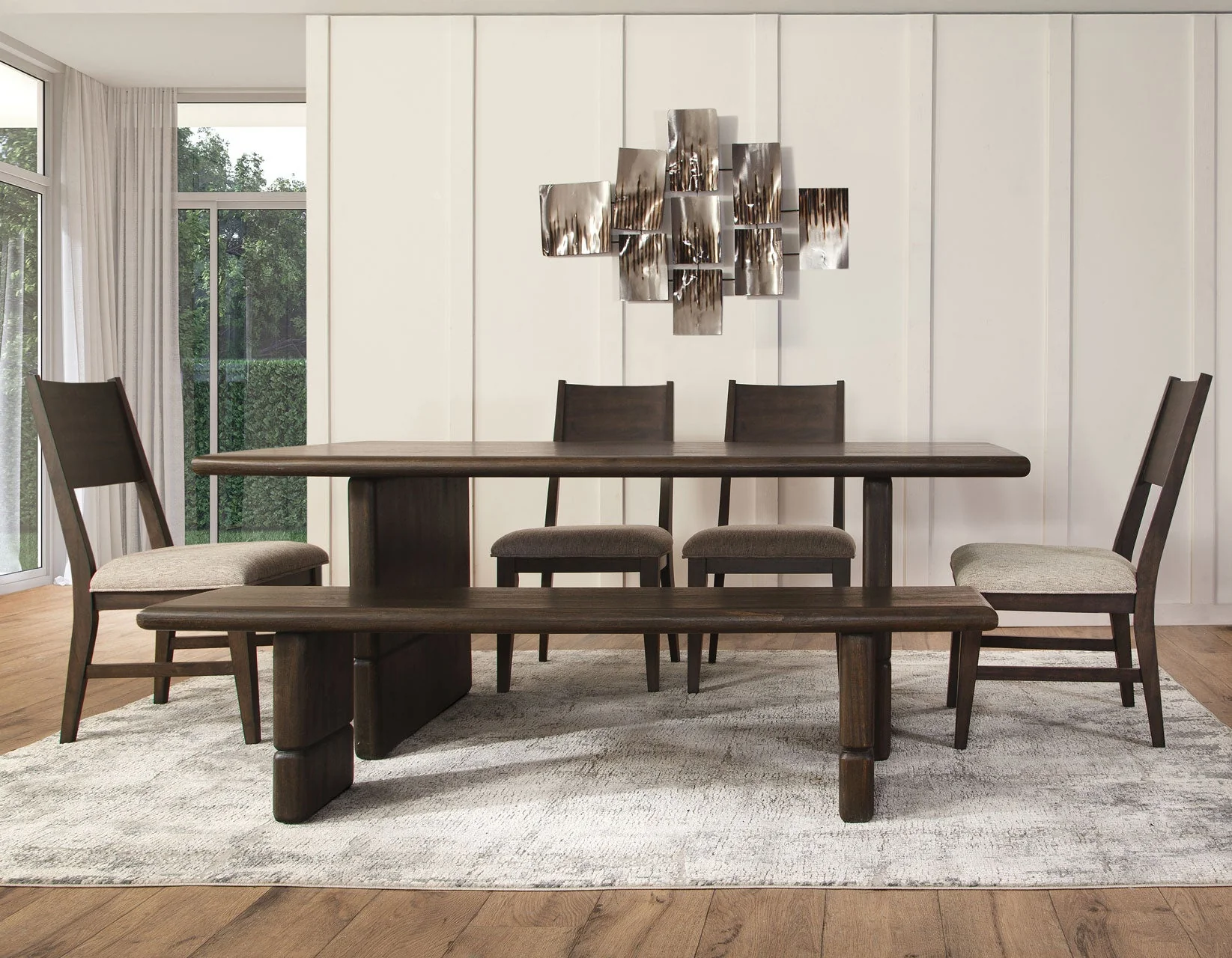 Norvell Dark Espresso Dining Room Set - Image 20