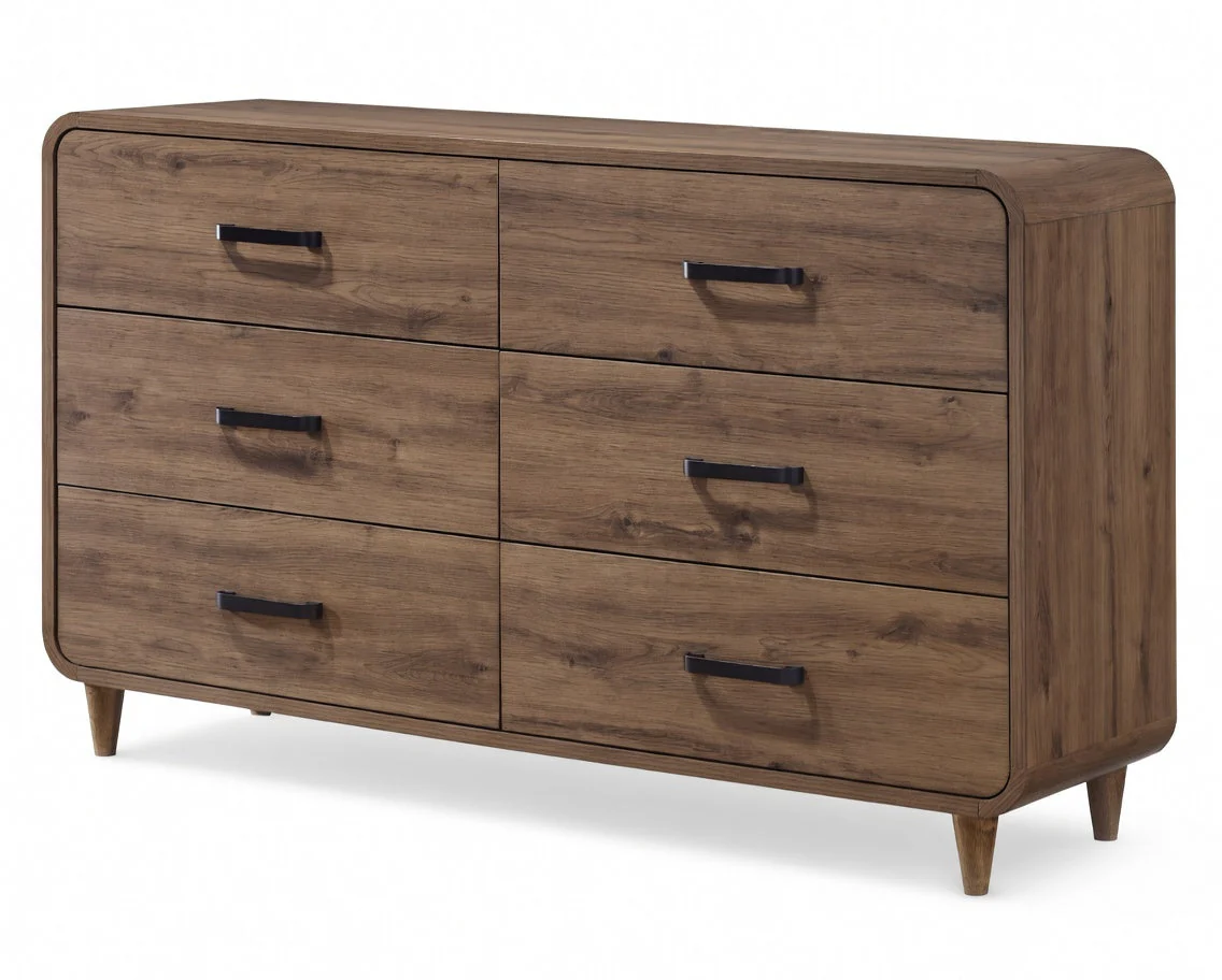 Nyomi Light Brown Panel Bedroom Set - Image 8