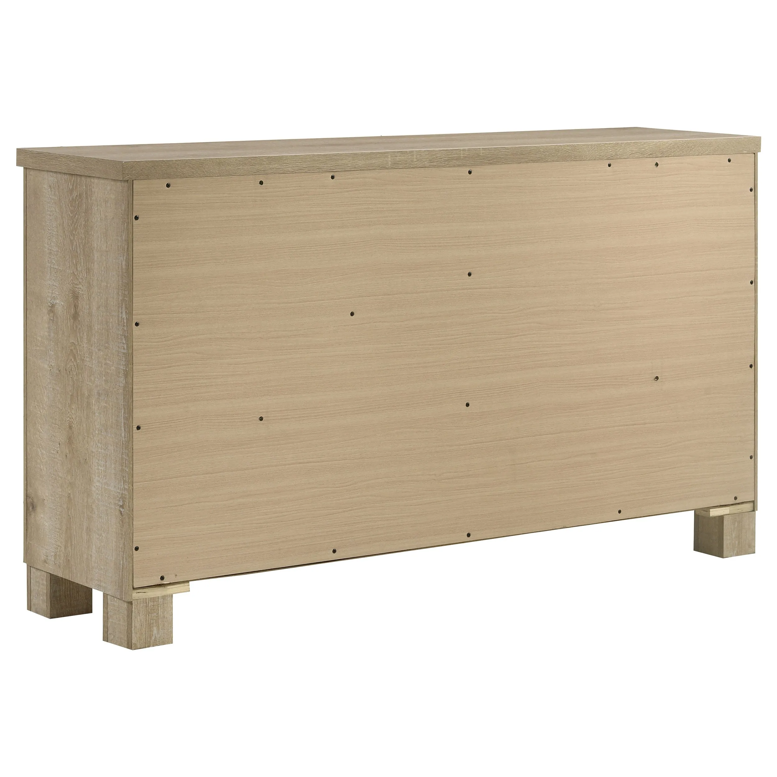 Oakglen Weathered Oak 4-piece Queen Bedroom Set - Image 8