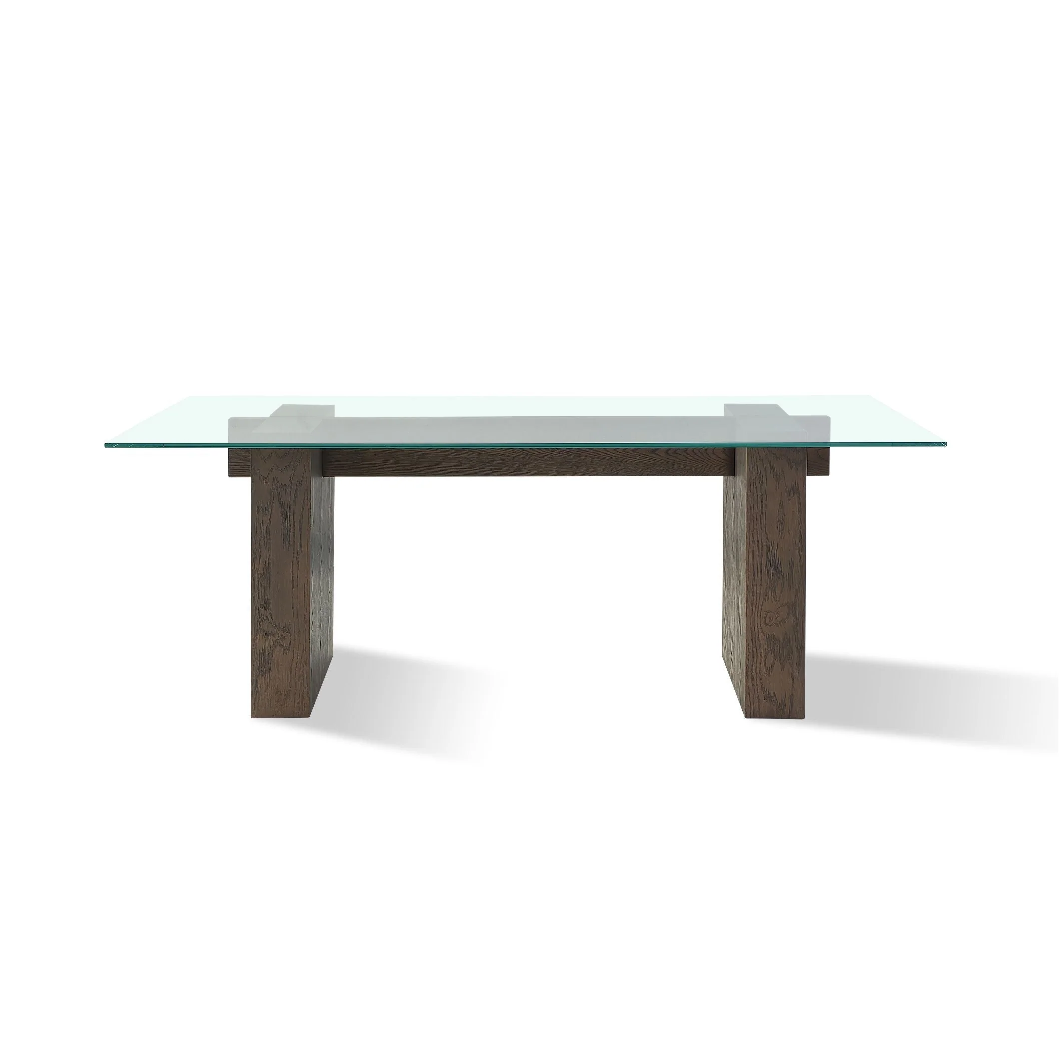 Oakland Glass Table in Brunette - Image 5