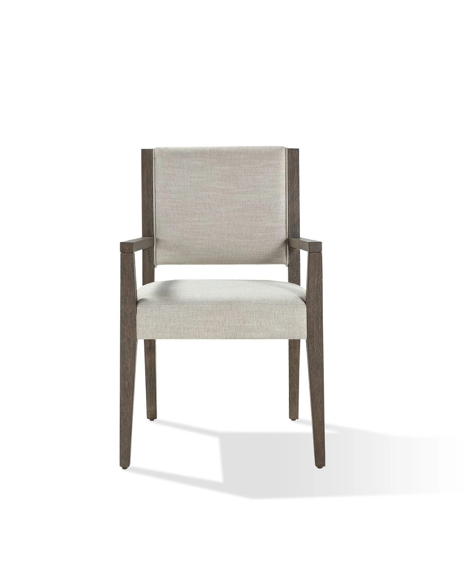 Oakland Upholstered Arm Chair in Brunette (Set of 2) - Image 5