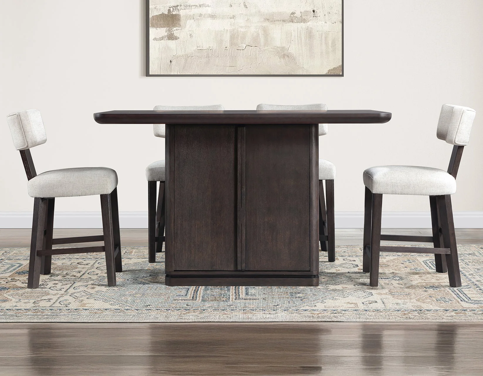 Oakley Charcoal Brown Counter Height Chair, Set of 2 - Image 11