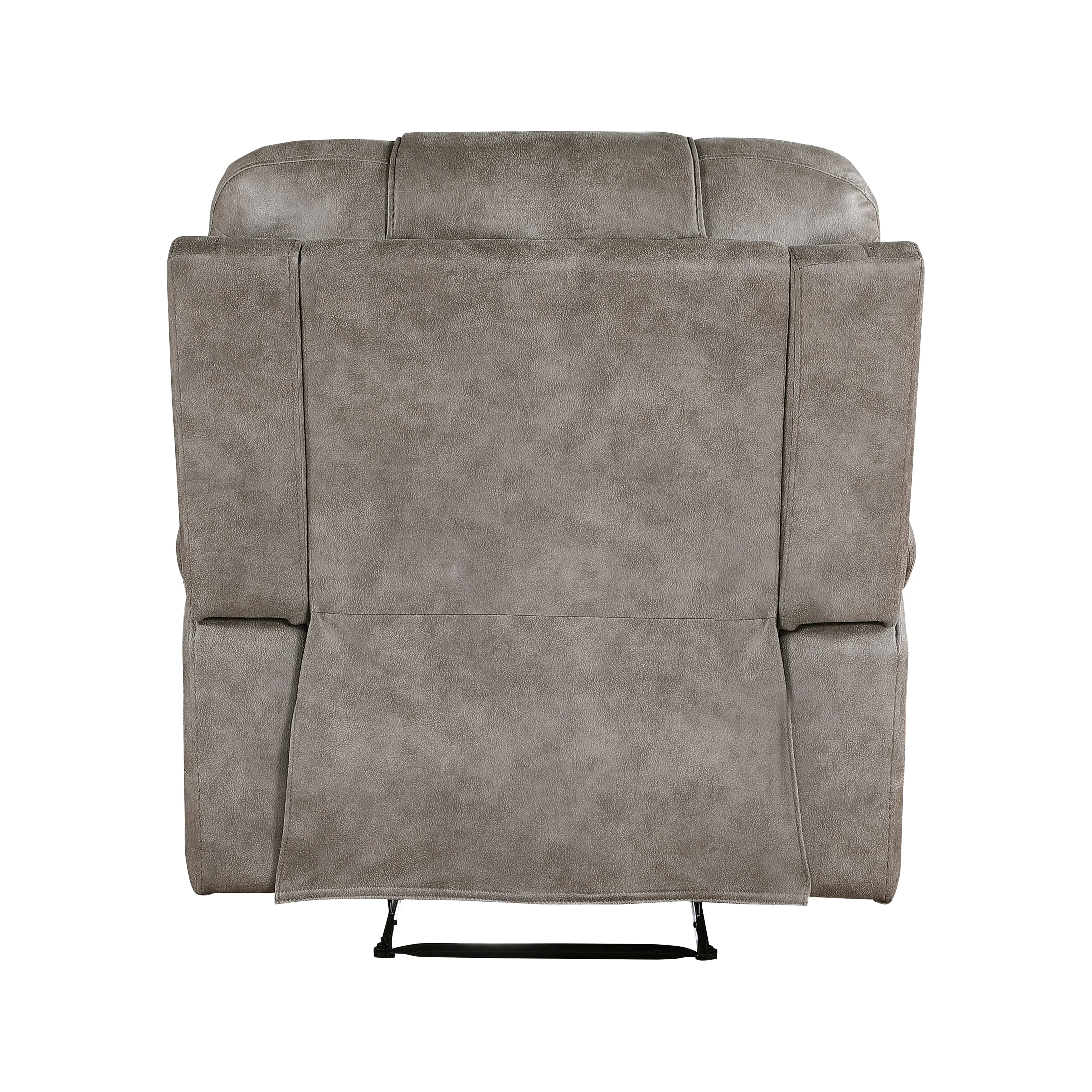 Oberon Grayish Brown Double Reclining Living Room Set - Image 15