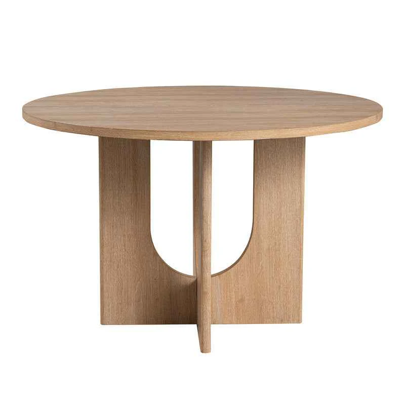 Oberto Natural Round Dining Table - Image 4